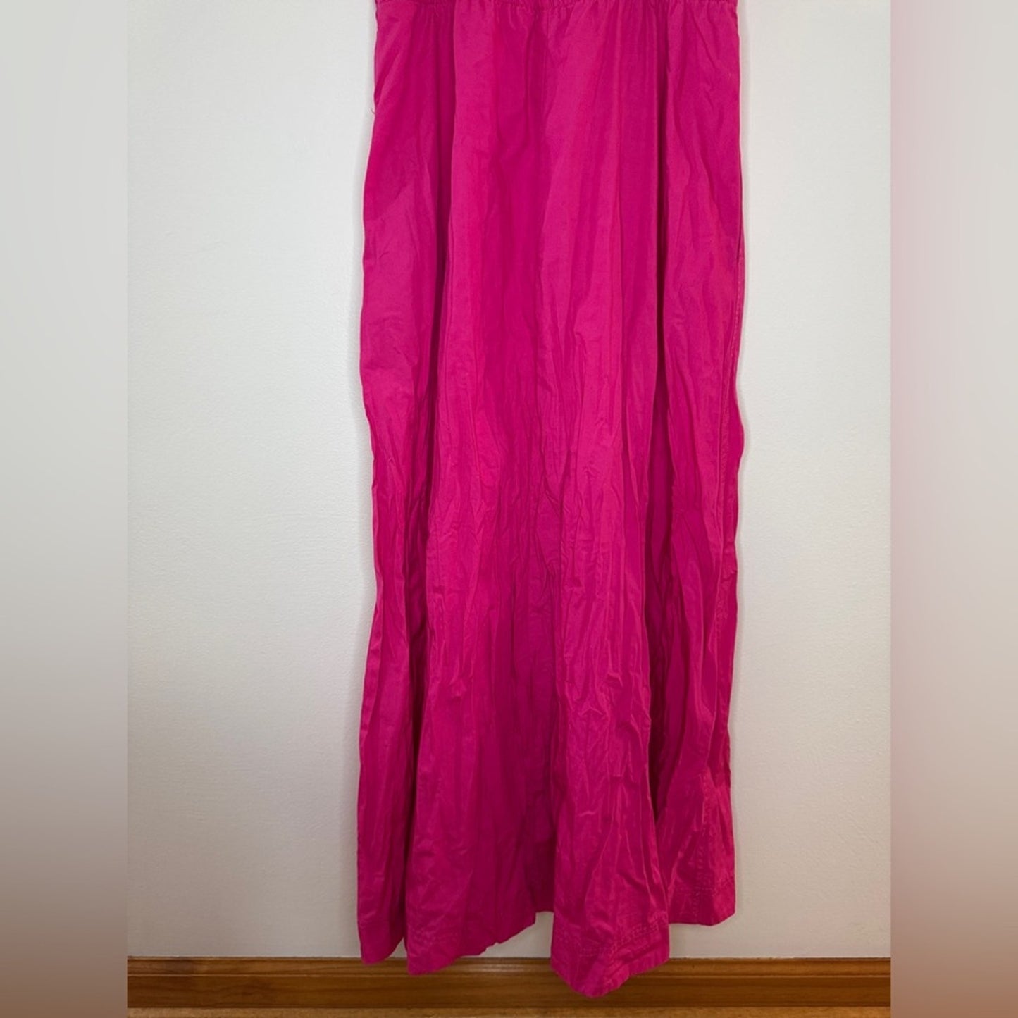 Pre-Owned MD Zara Pink Long Spaghetti Strap Dress