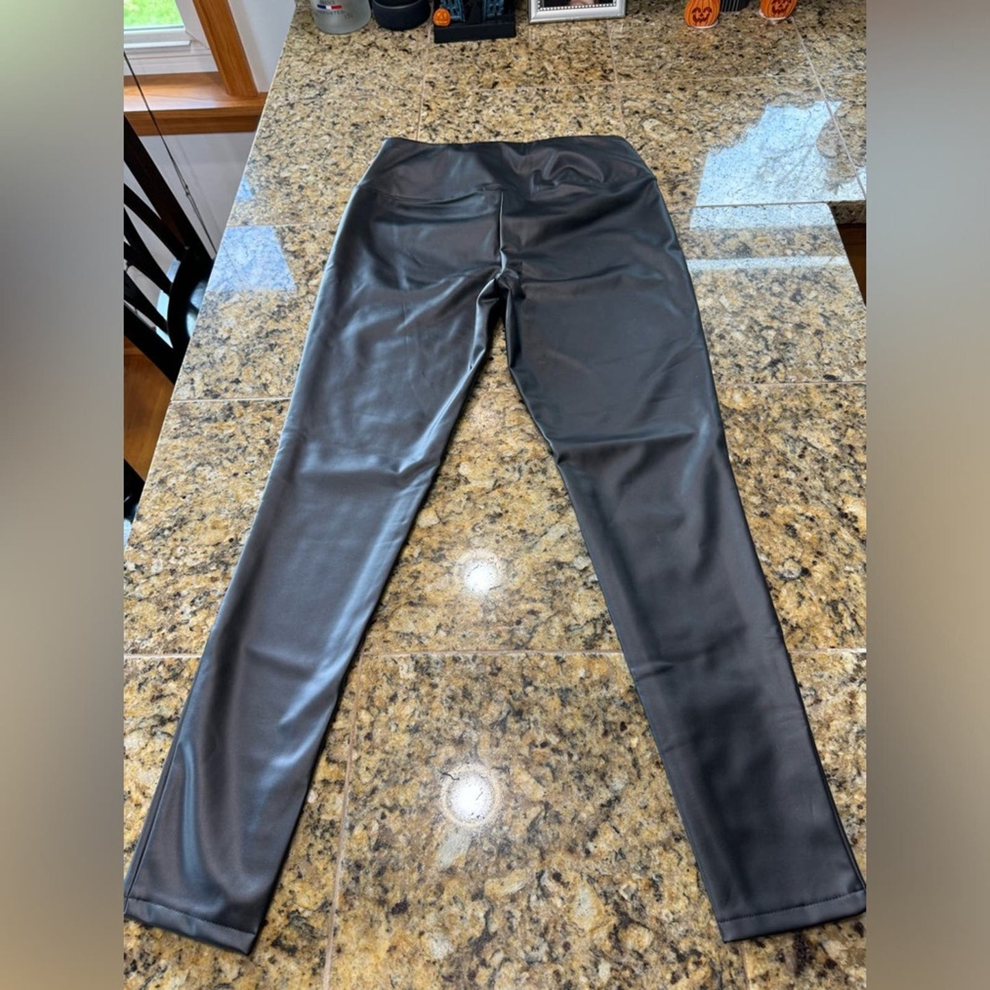 Used MD A New Day Pleather Skinny Pants Black