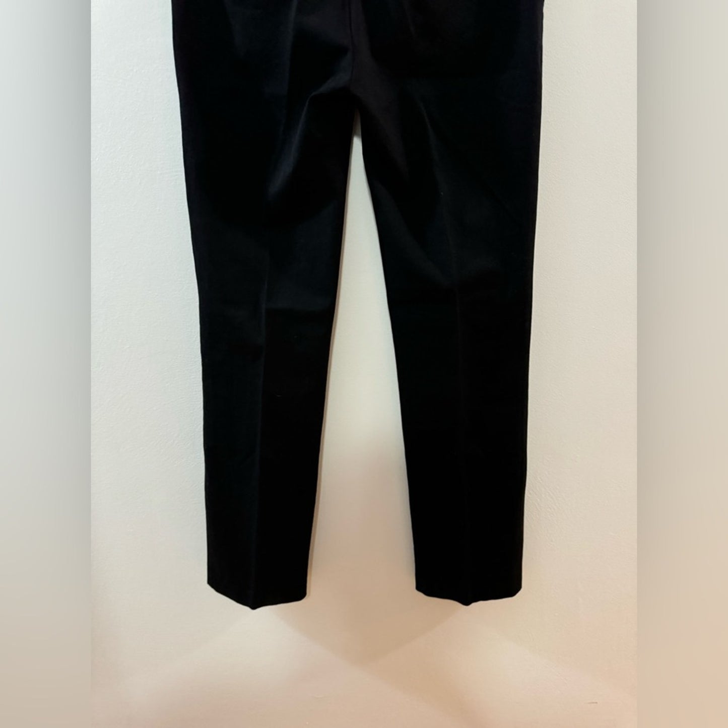 Pre-Owned Size 8 Regular Gap Black True Straight Dress Pants