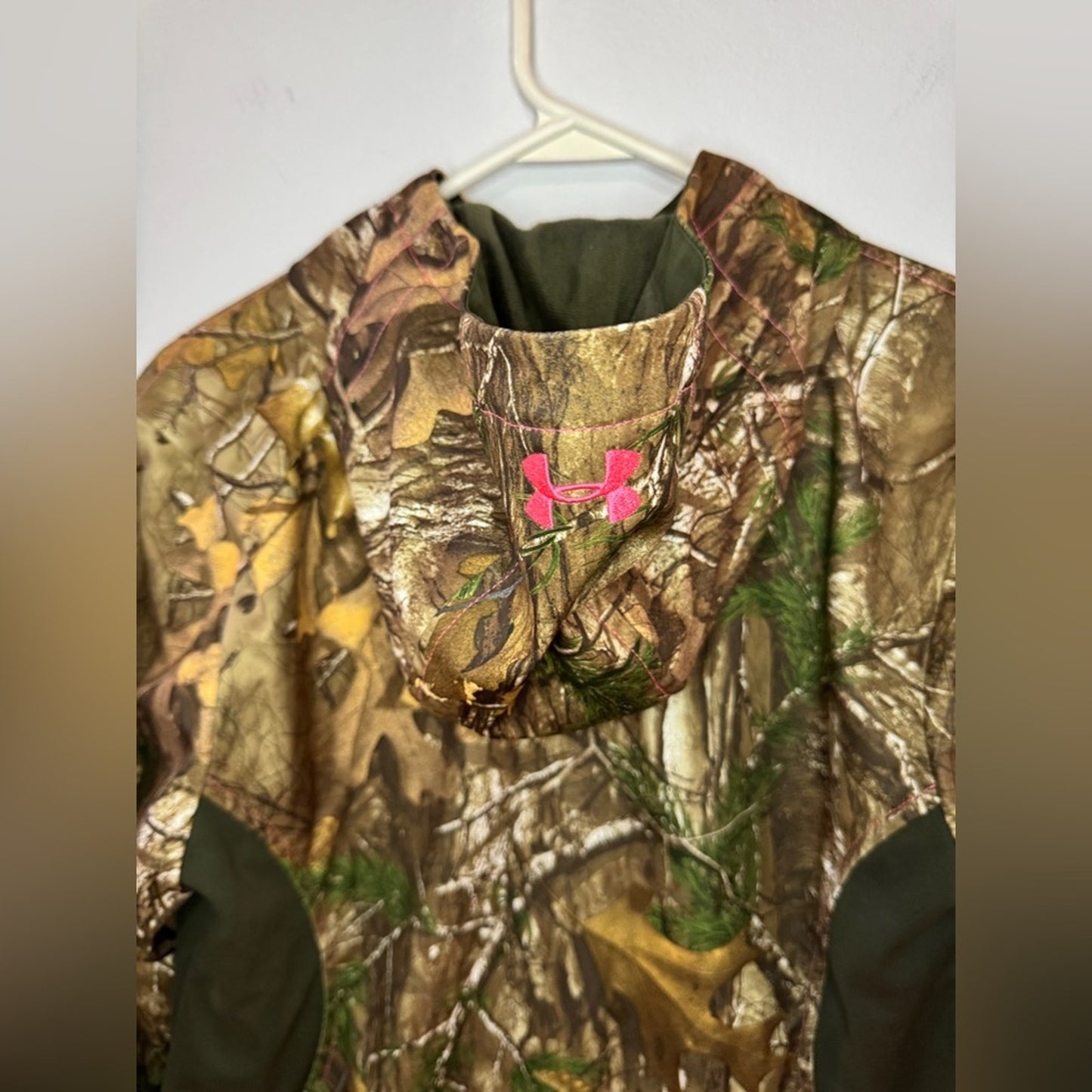 Pre-Owned MD Under Armour Real Tree Camo Half Zip Jacket
