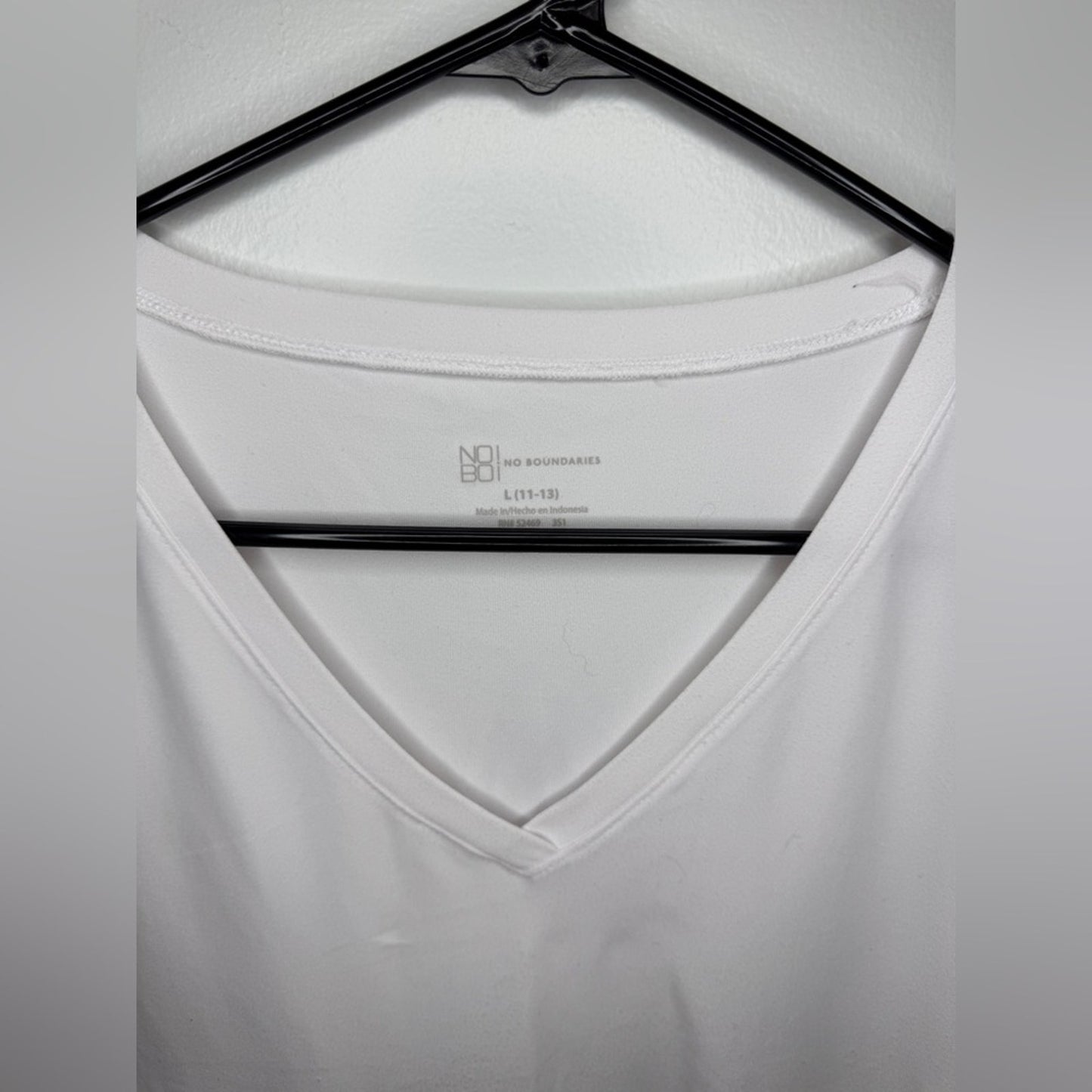 Pre-Owned LG No Boundaries White Athletic T-shirt
