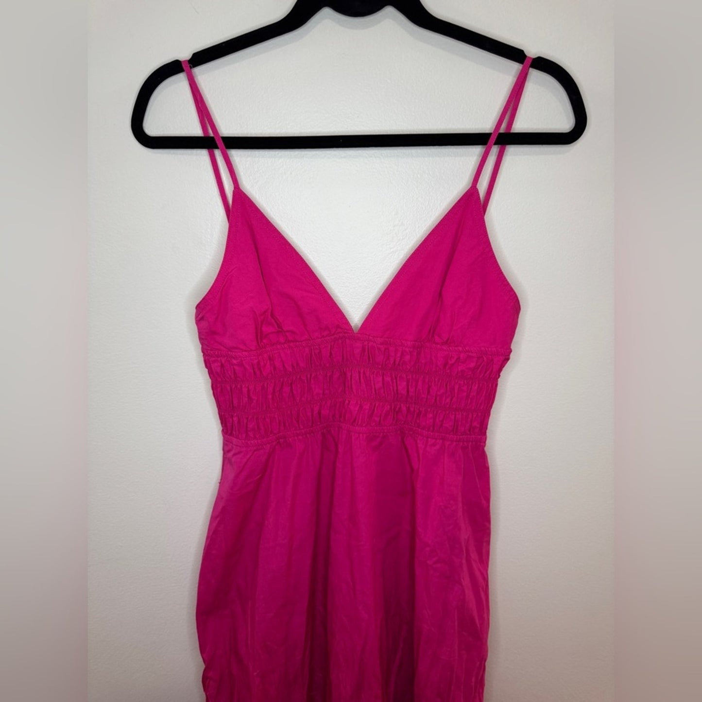 Pre-Owned MD Zara Pink Long Spaghetti Strap Dress