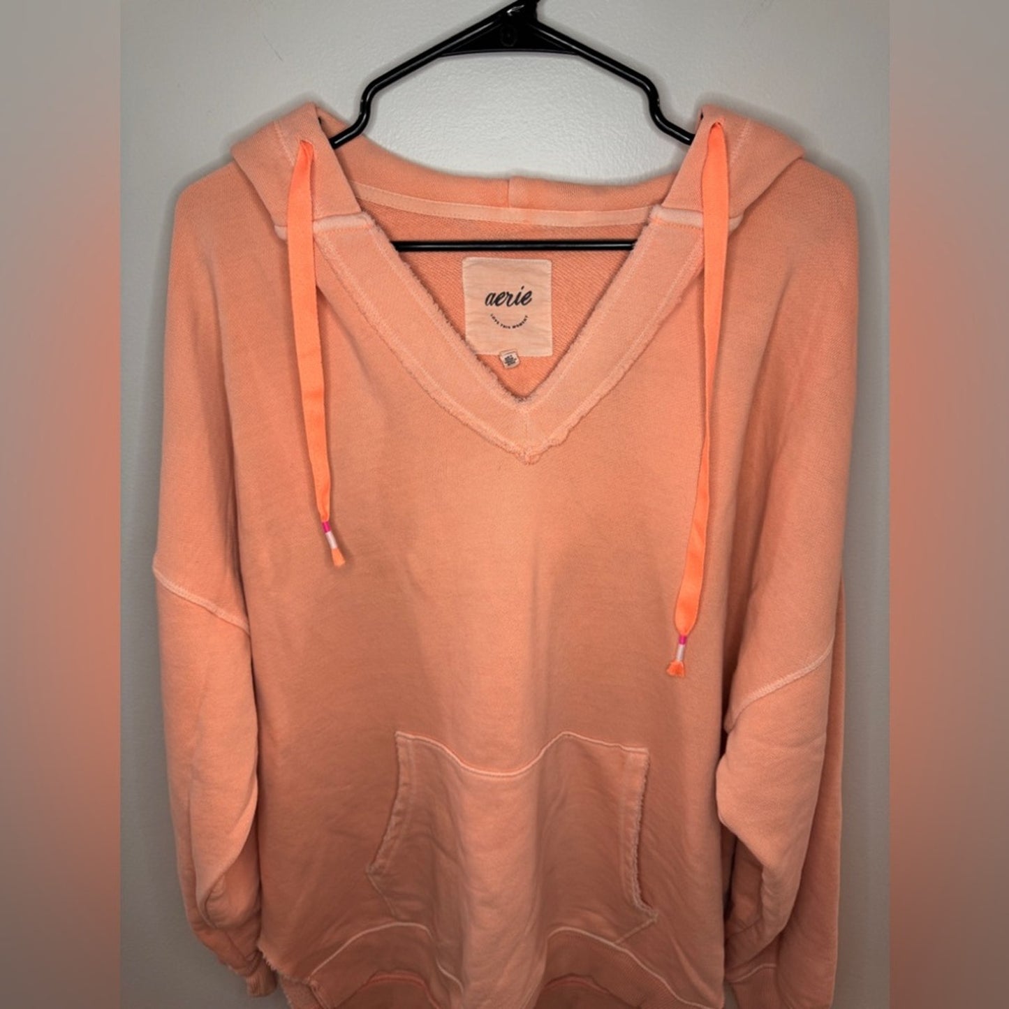 Pre-Owned MD Aerie Peach Oversized Hoodie