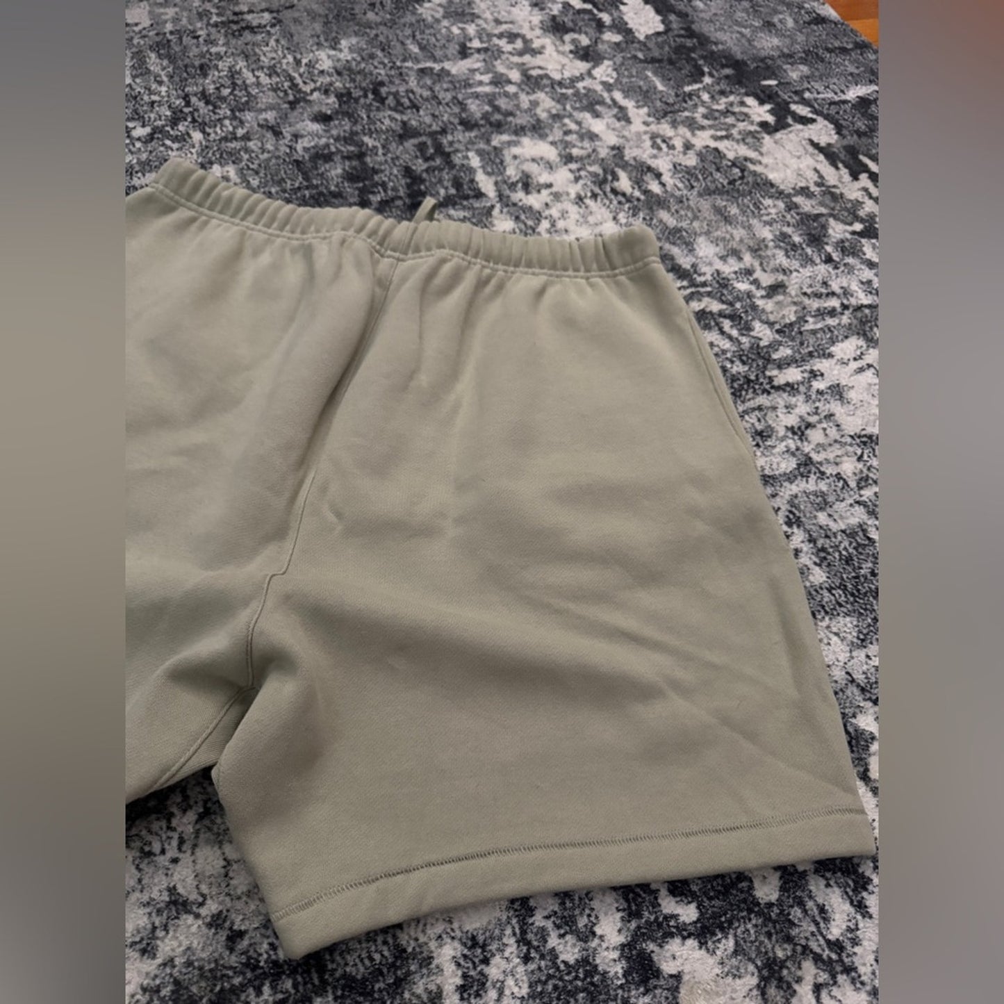 Pre-Owned XL Fear of God Essentials Seafoam Sweatshorts