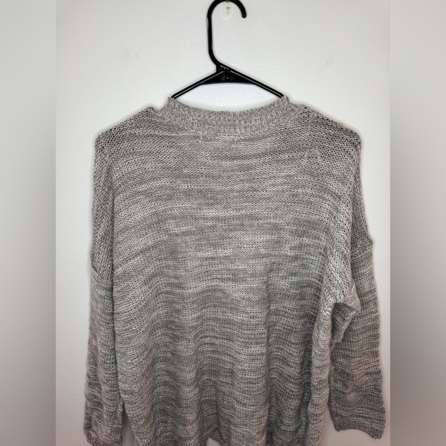 Pre-Owned MD No Comment Knitted Split Sweater
