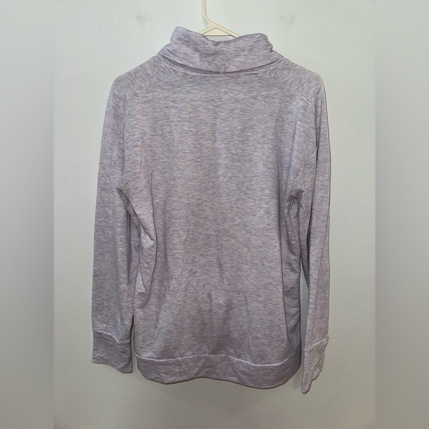 Pre-Owned MD RBX Light Heather Grey Turtleneck Sweatshirt