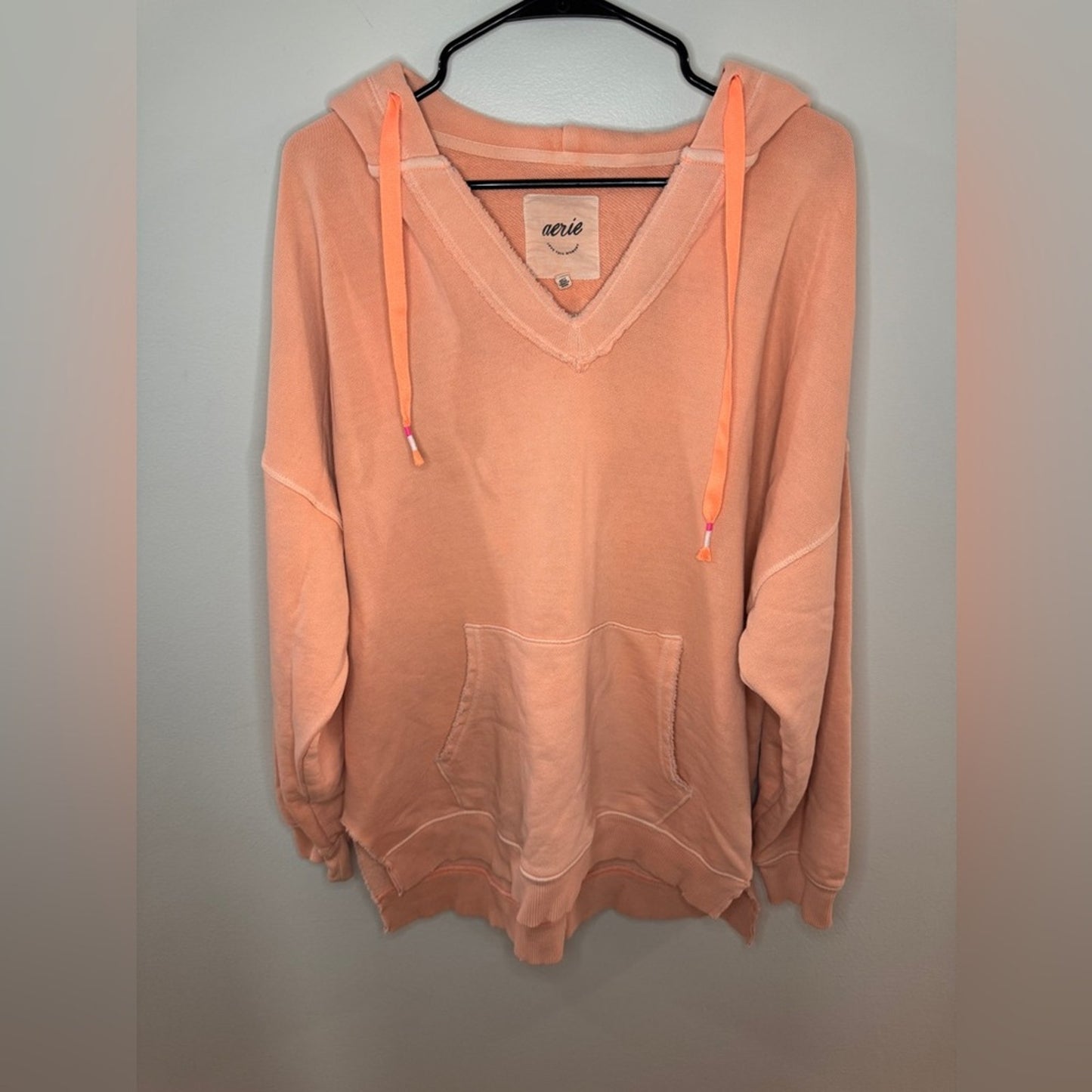 Pre-Owned MD Aerie Peach Oversized Hoodie