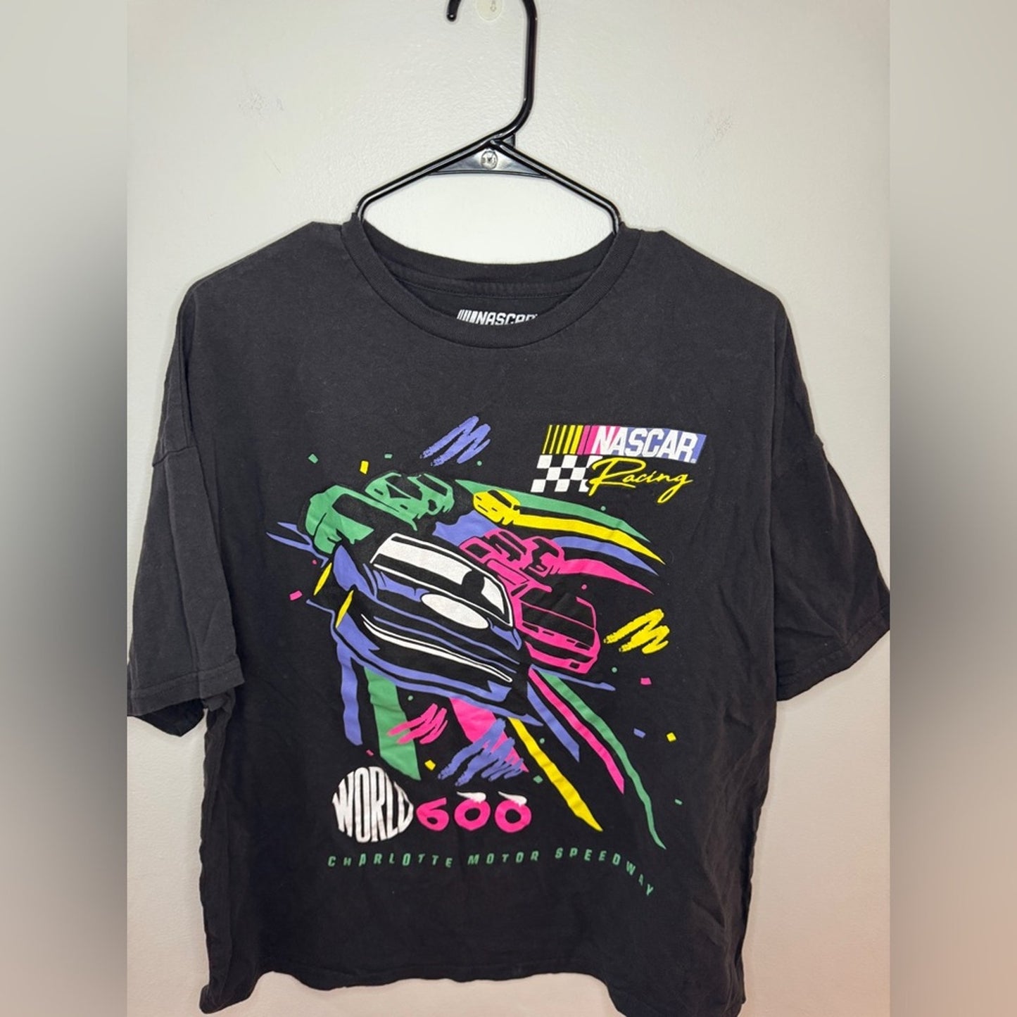 Pre-Owned SM NASCAR World 600 Charlotte Motor Speedway Graphic T-shirt