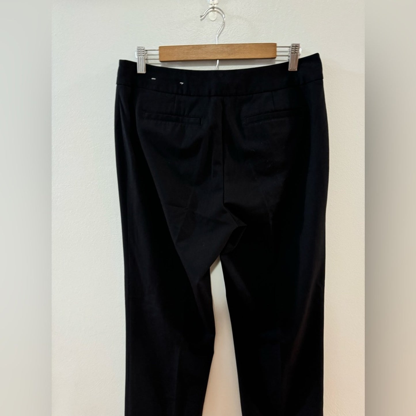 Pre-Owned Size 8 Regular Liz Claiborne Black Audra Classic Dress Pants