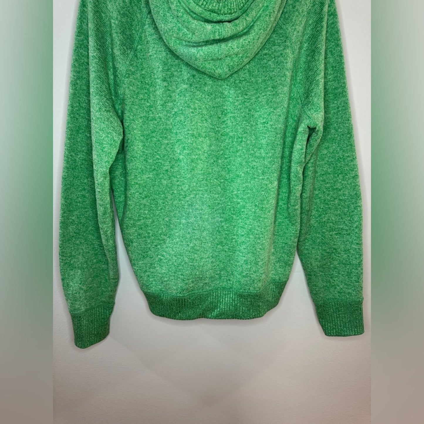 Pre-Owned XL American Eagle Green Knitted Zip-Up Hoodie