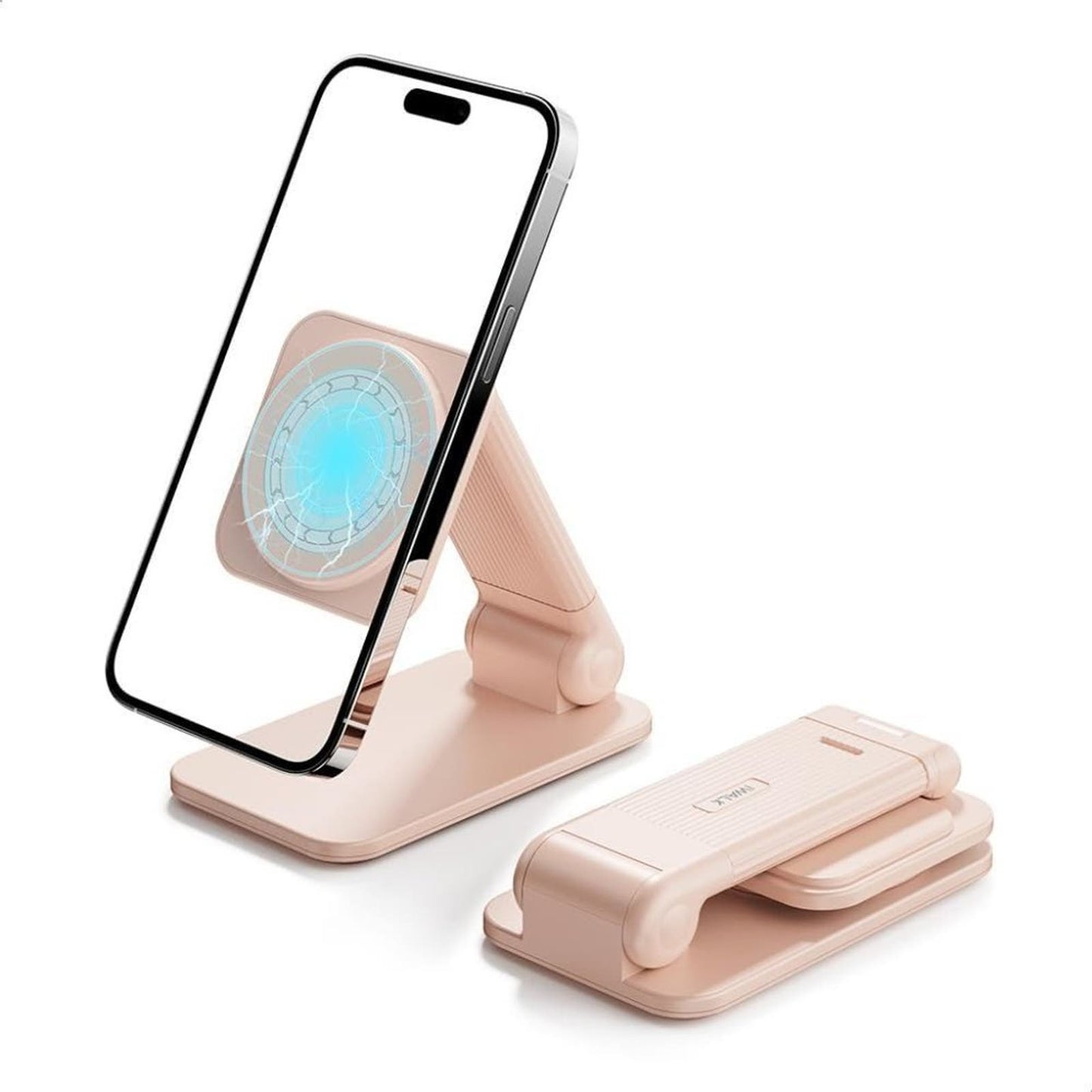 iWALK StandMe Mag Foldable Magnetic iPhone Stand for Desk, Height Adjustable