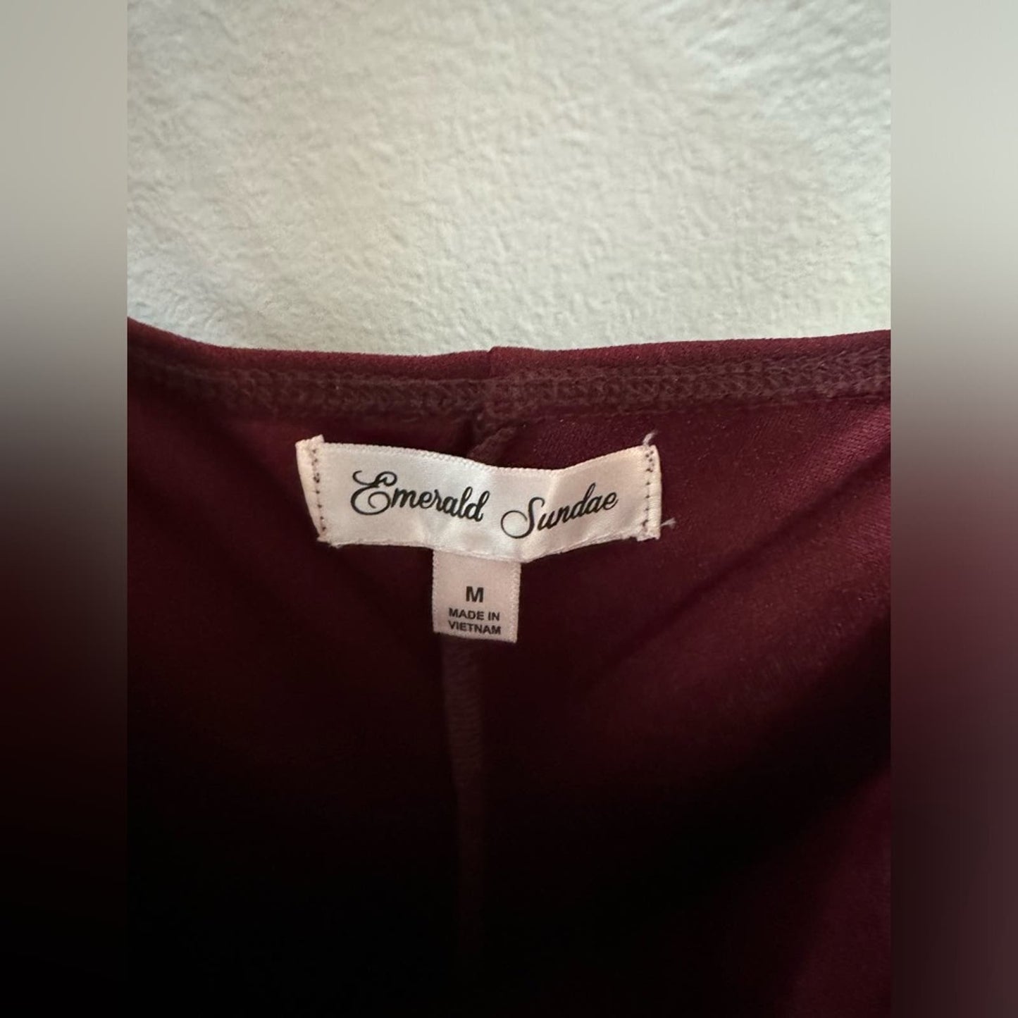 MD Used Emerald Sundae Red Dress