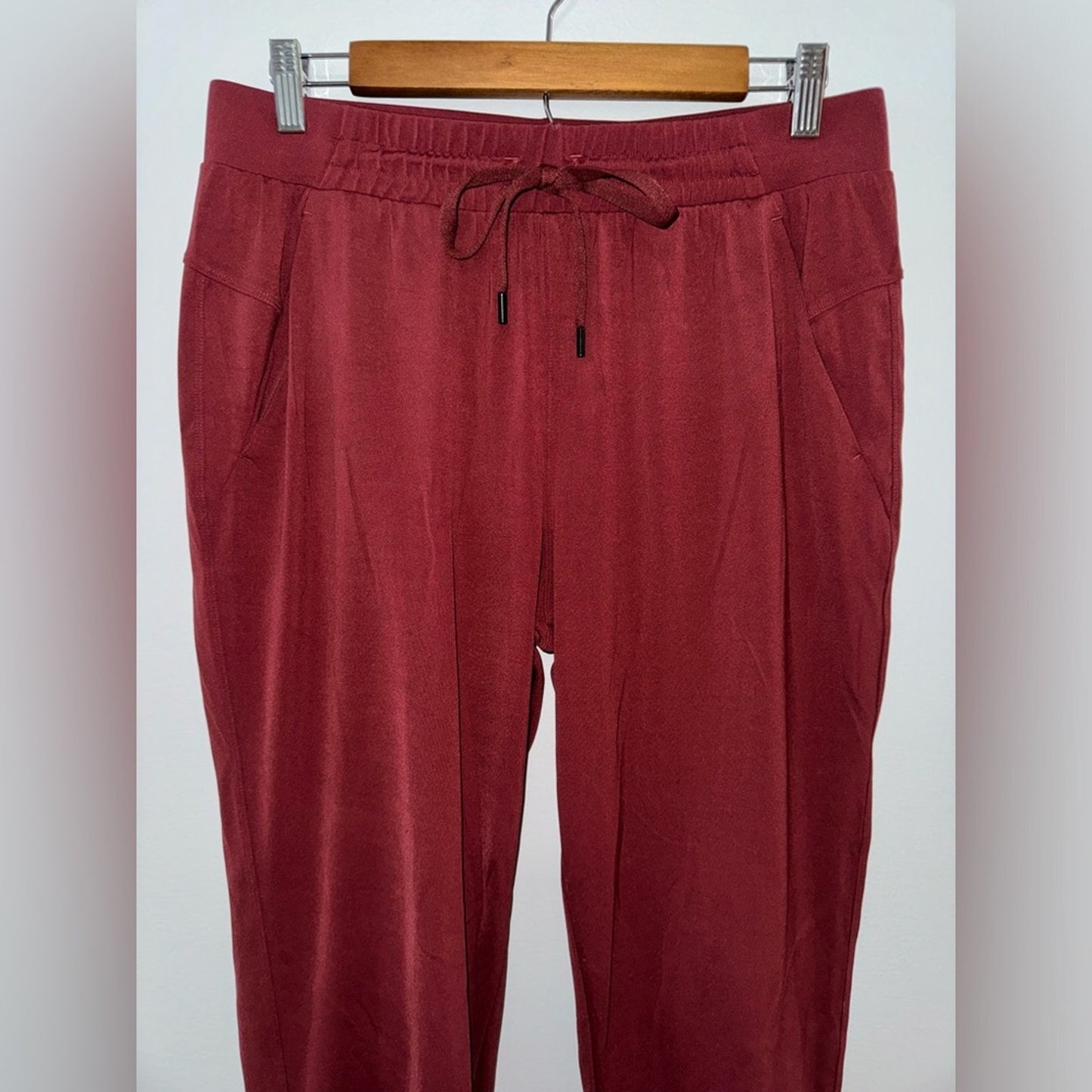 Pre-Owned MD CALIA Dark Red Joggers