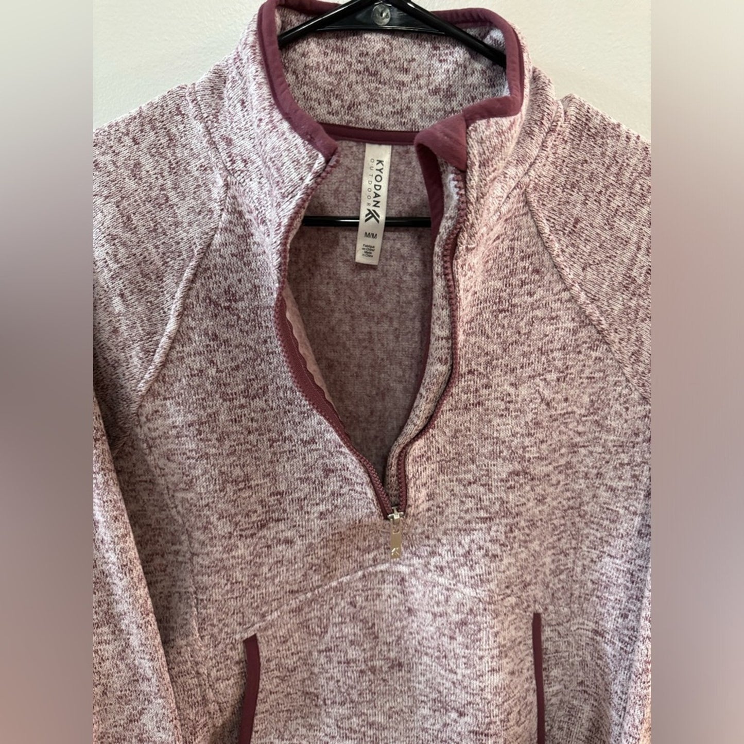 Pre-Owned MD Kyodan Outdoor Maroon Quarter Zip Jacket