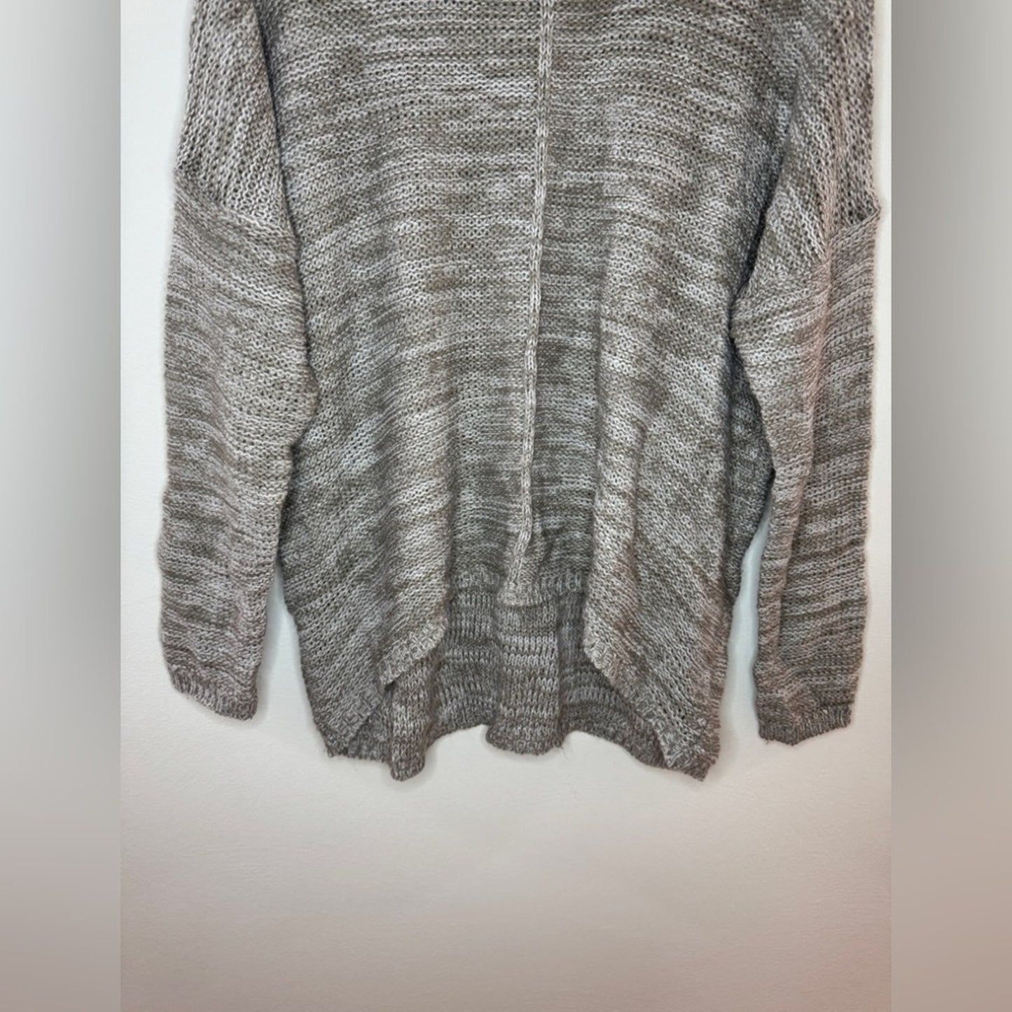 Pre-Owned MD No Comment Knitted Split Sweater