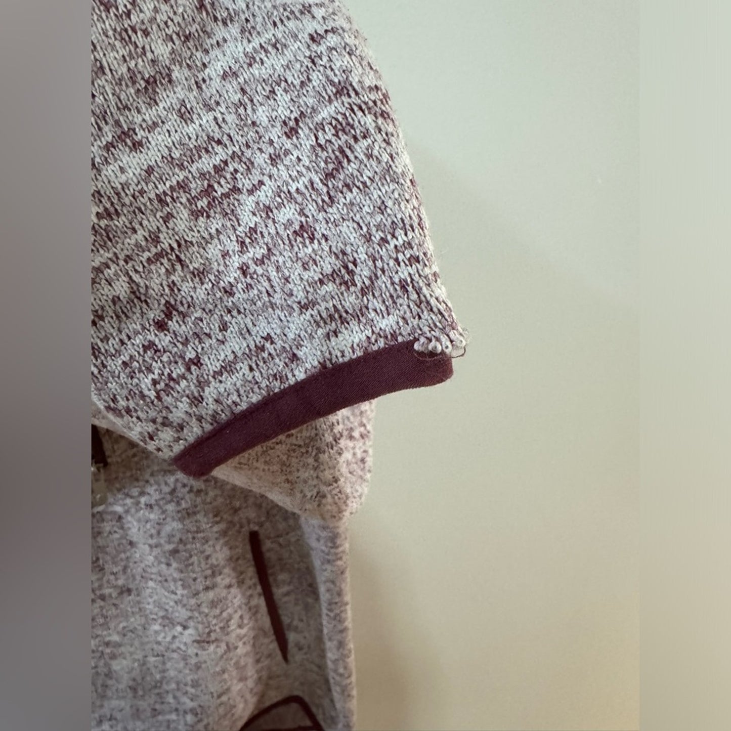 Pre-Owned MD Kyodan Outdoor Maroon Quarter Zip Jacket