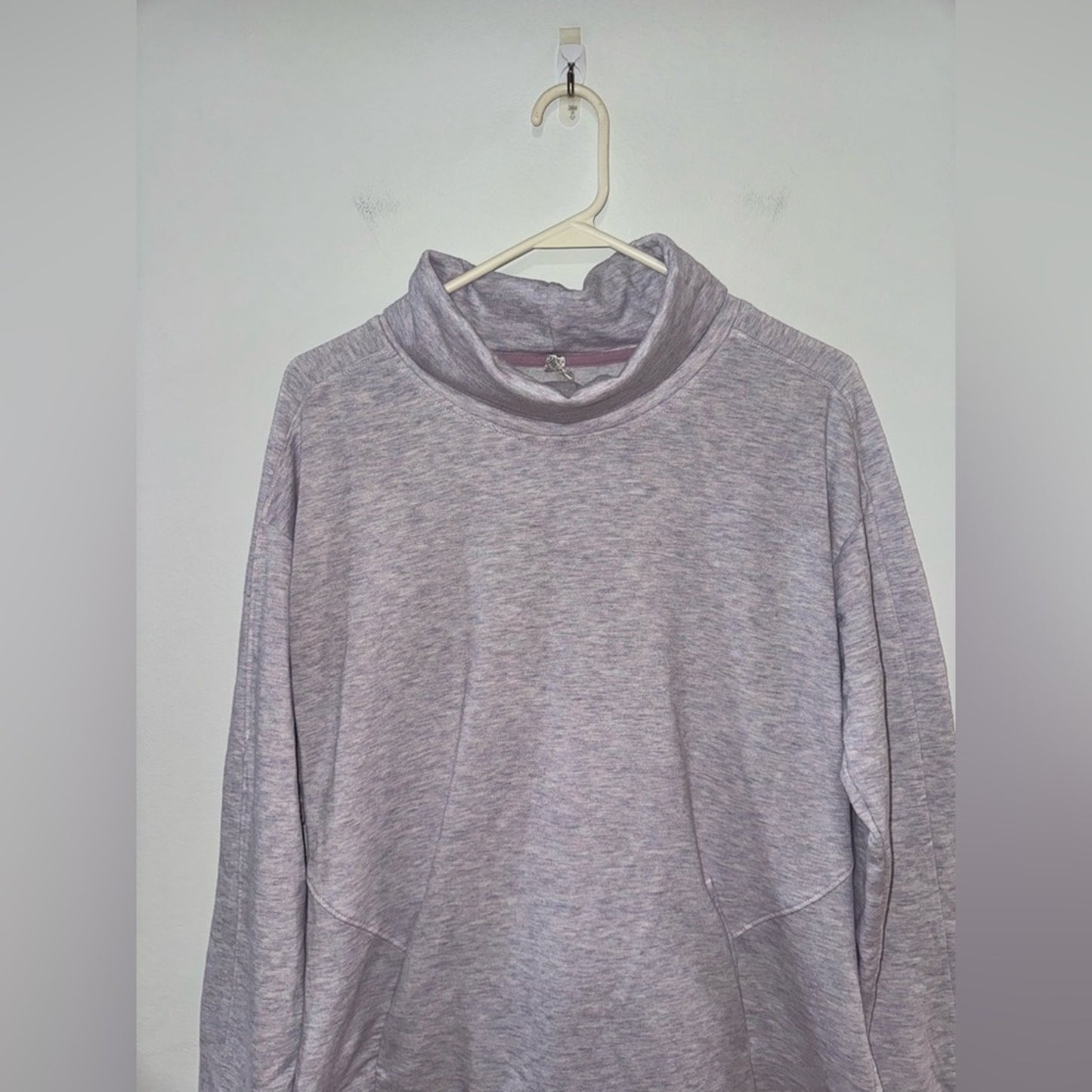Pre-Owned MD RBX Light Heather Grey Turtleneck Sweatshirt
