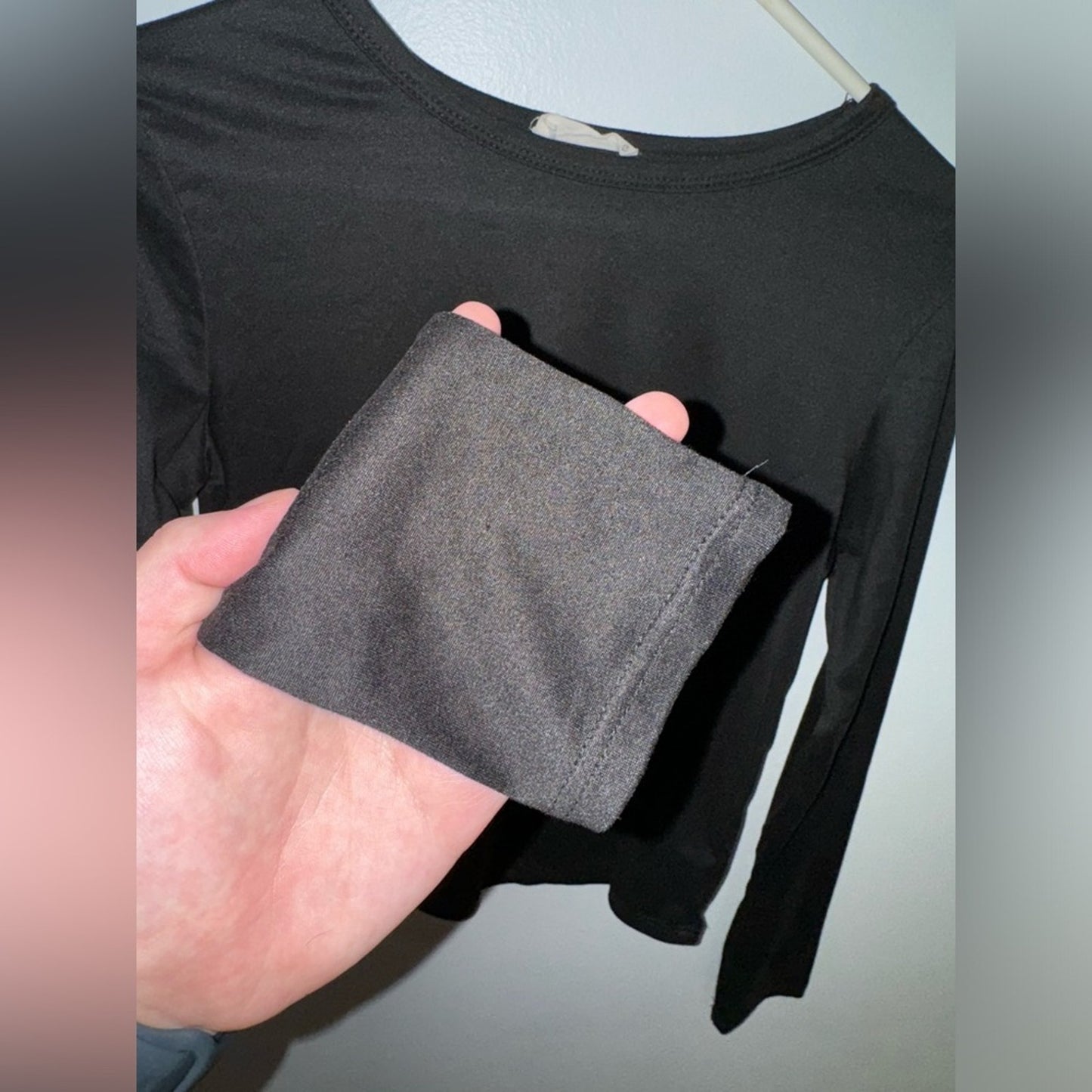 Pre-Owned MD Olivia Rae Black Long Sleeve Shirt