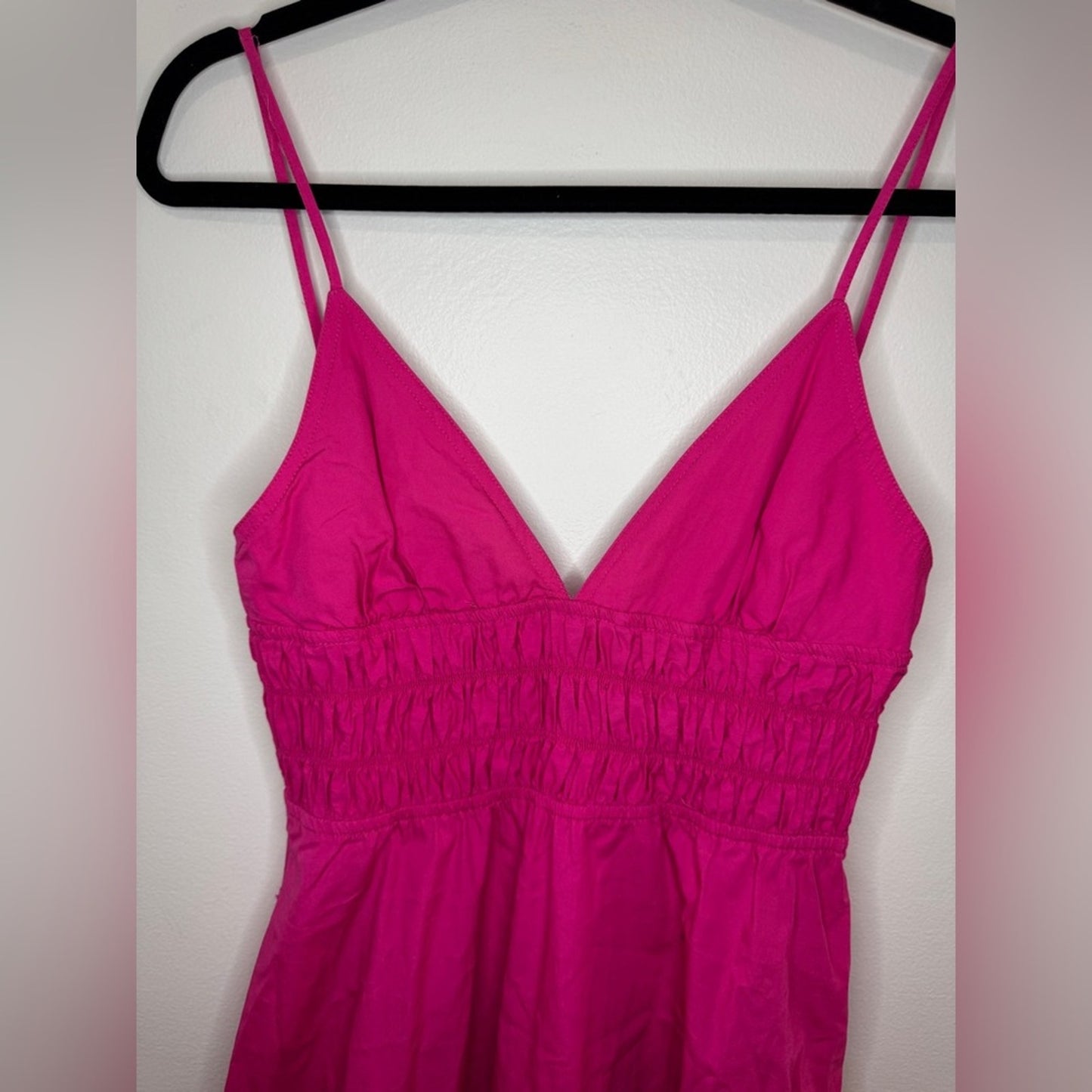 Pre-Owned MD Zara Pink Long Spaghetti Strap Dress
