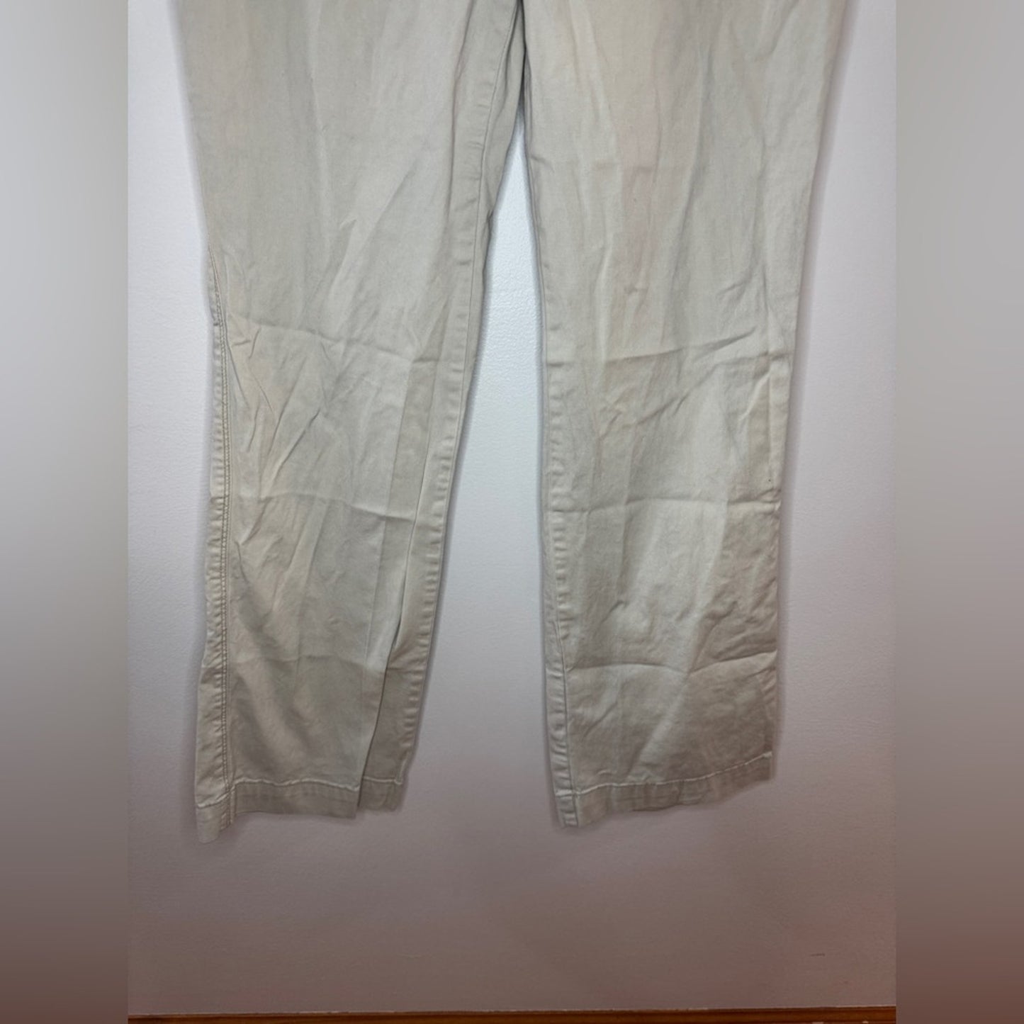 Pre-Owned Size 11 Mossimo Supply Co Cream Low Rise Straight Pants
