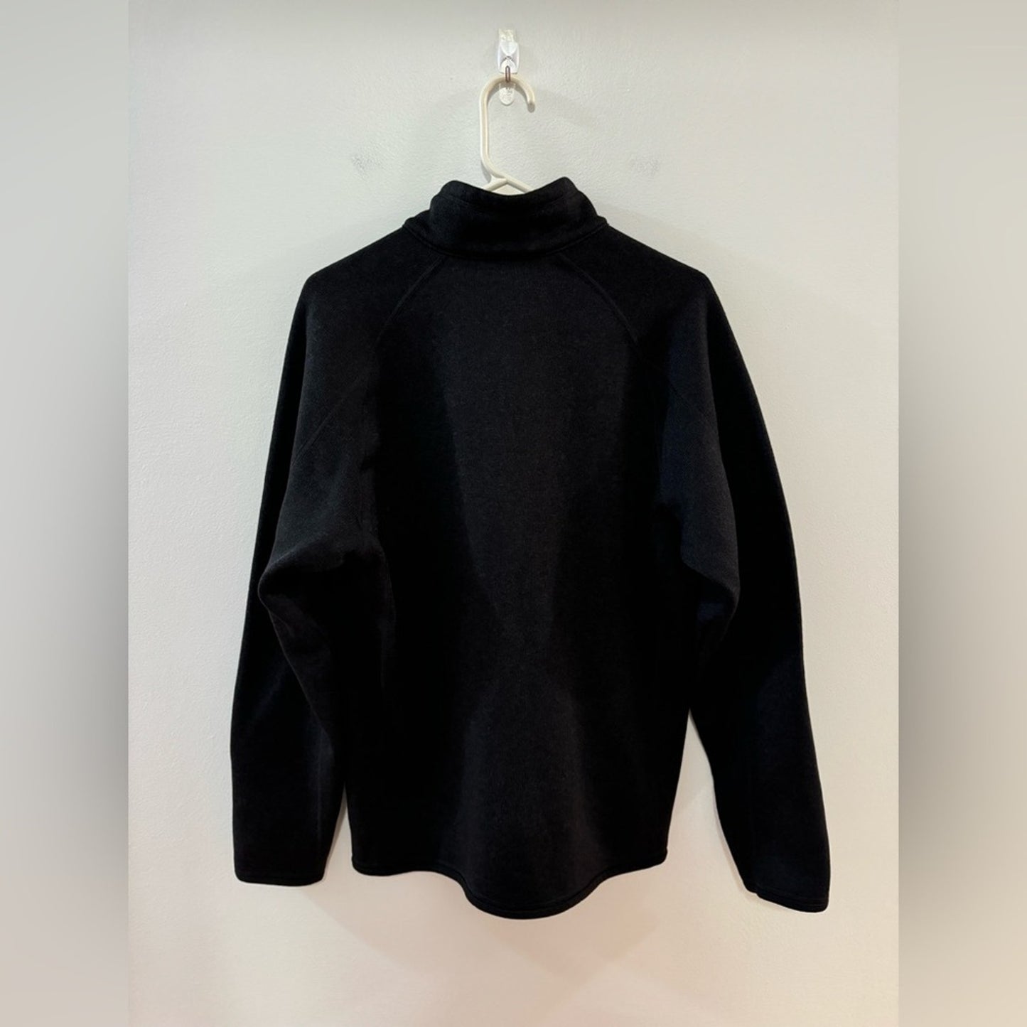 Pre-Owned LG Patagonia Black R1 Fleece Quarter Zip Jacket