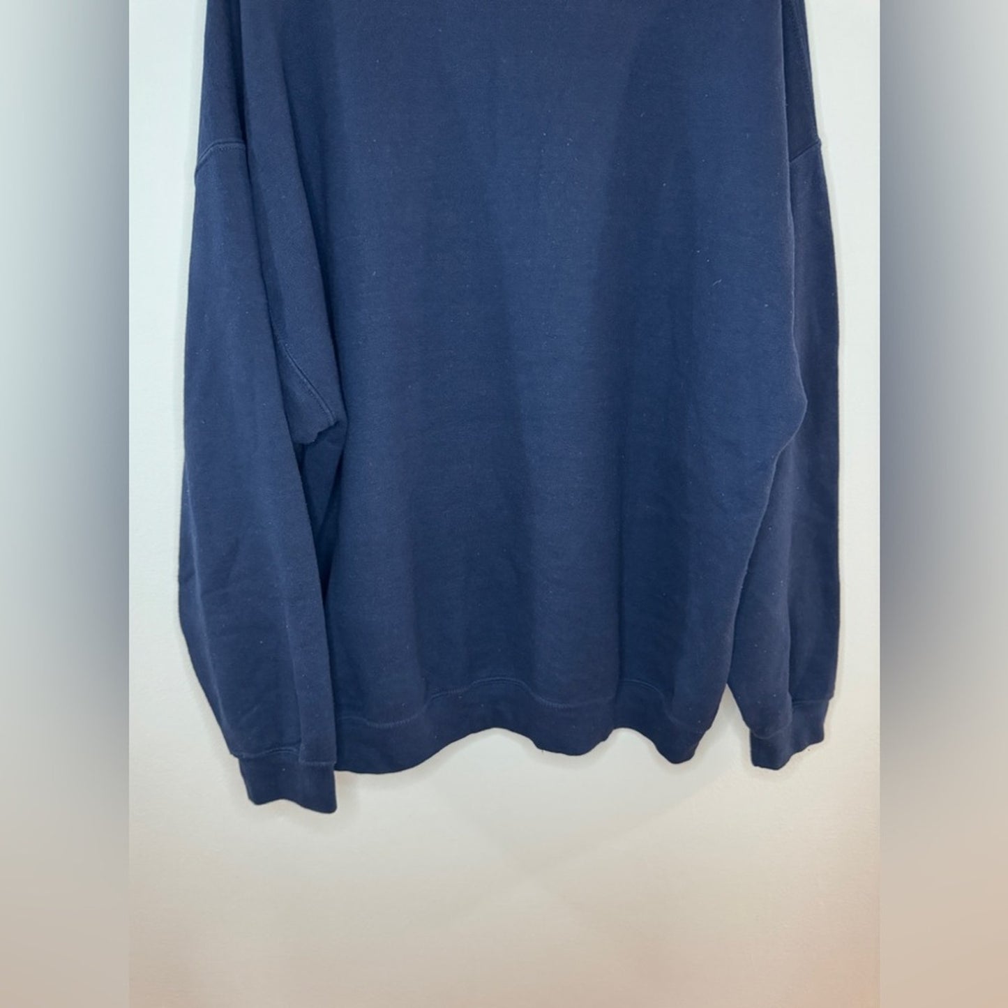 Pre-Owned XL Popular Girl Navy Blue New York Crewneck Shirt