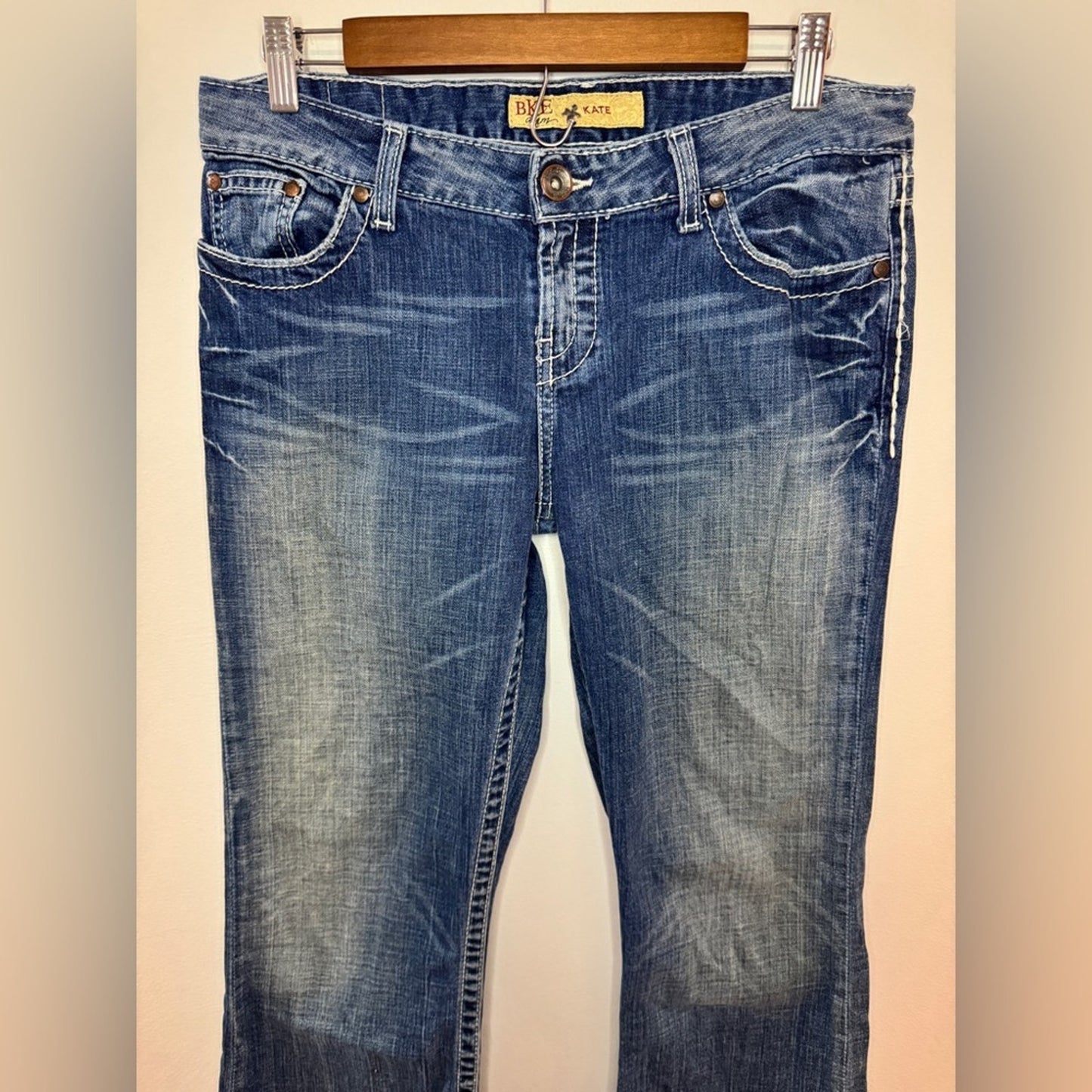 Pre-Owned W30xL31.5 BKE Dark Wash Kate Bootcut Jeans