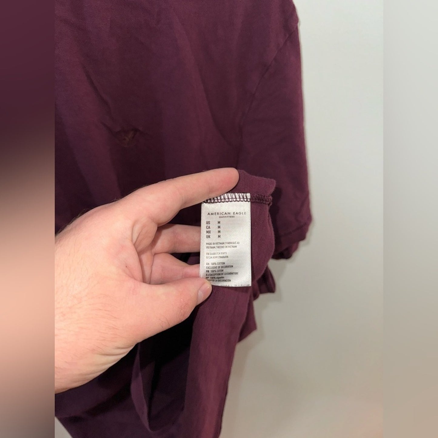 Pre-Owned MD American Eagle Maroon Legend T-Shirt