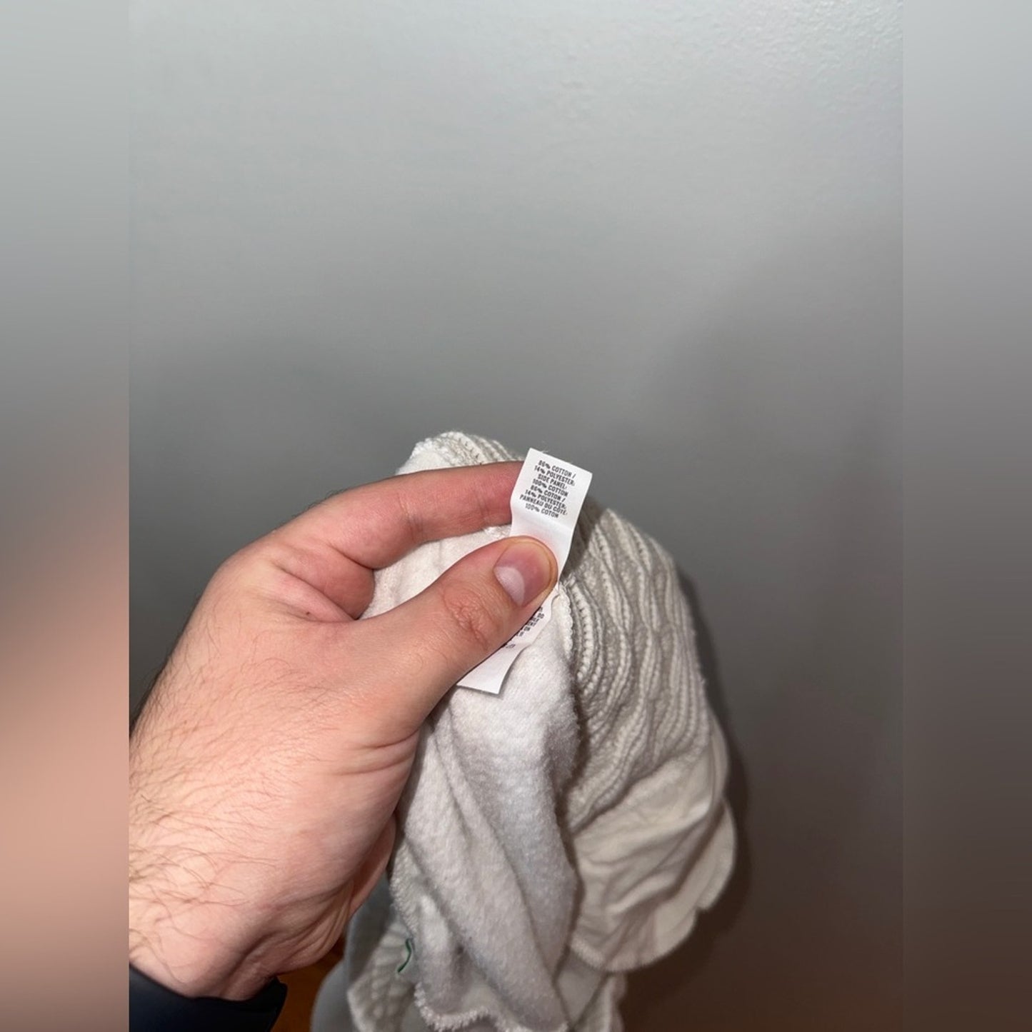 Pre-Owned LG Aerie White Crochet Sweatpants