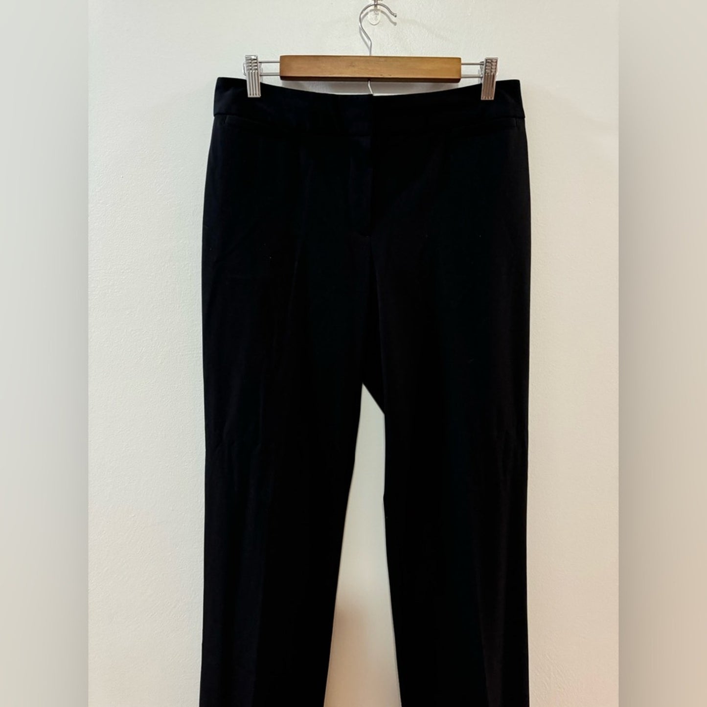 Pre-Owned Size 8 Regular Liz Claiborne Black Audra Classic Dress Pants
