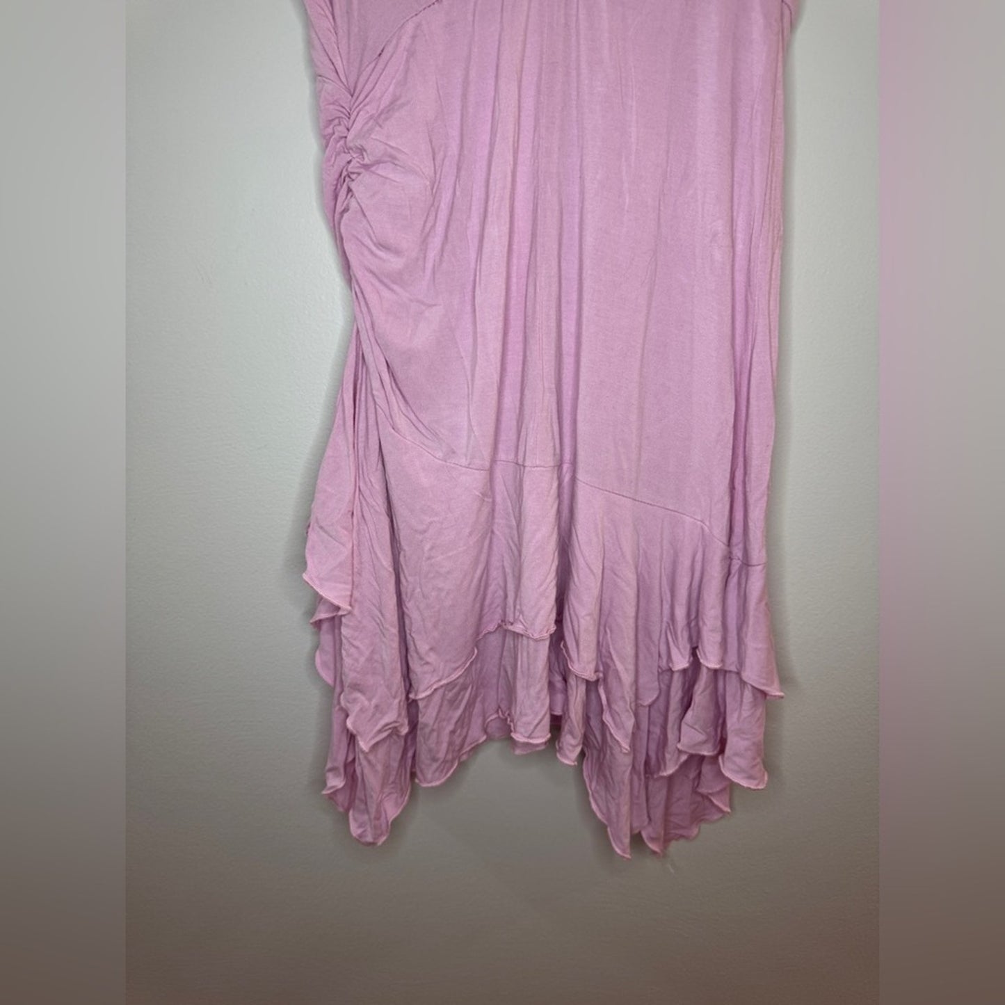 Pre-Owned SM Wild Fable Pink Front Tie Dress