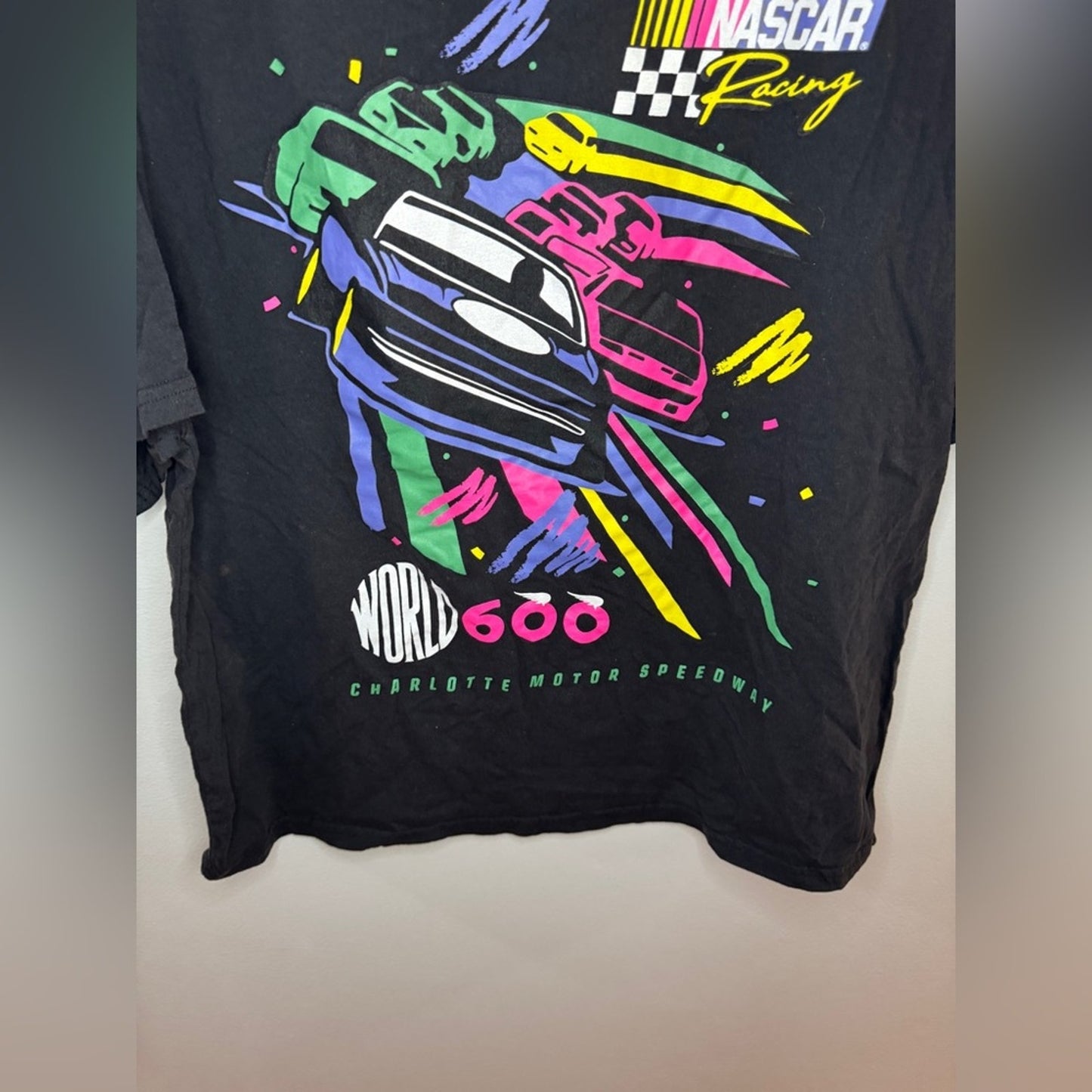 Pre-Owned SM NASCAR World 600 Charlotte Motor Speedway Graphic T-shirt