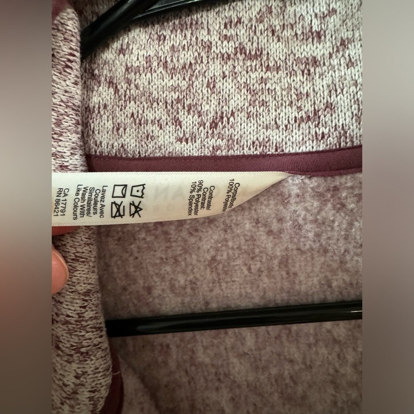 Pre-Owned MD Kyodan Outdoor Maroon Quarter Zip Jacket