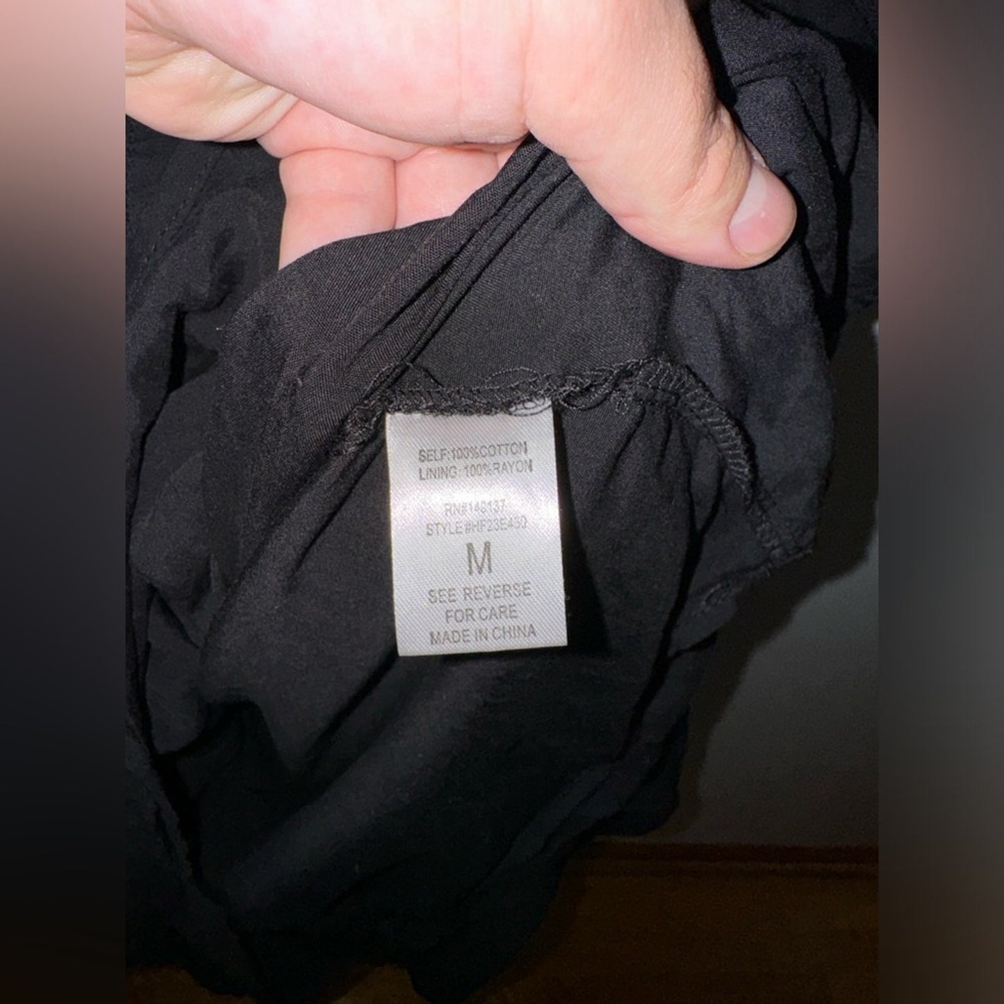 NWT MD Lizzie’s Boutique Black Ruffle Dress
