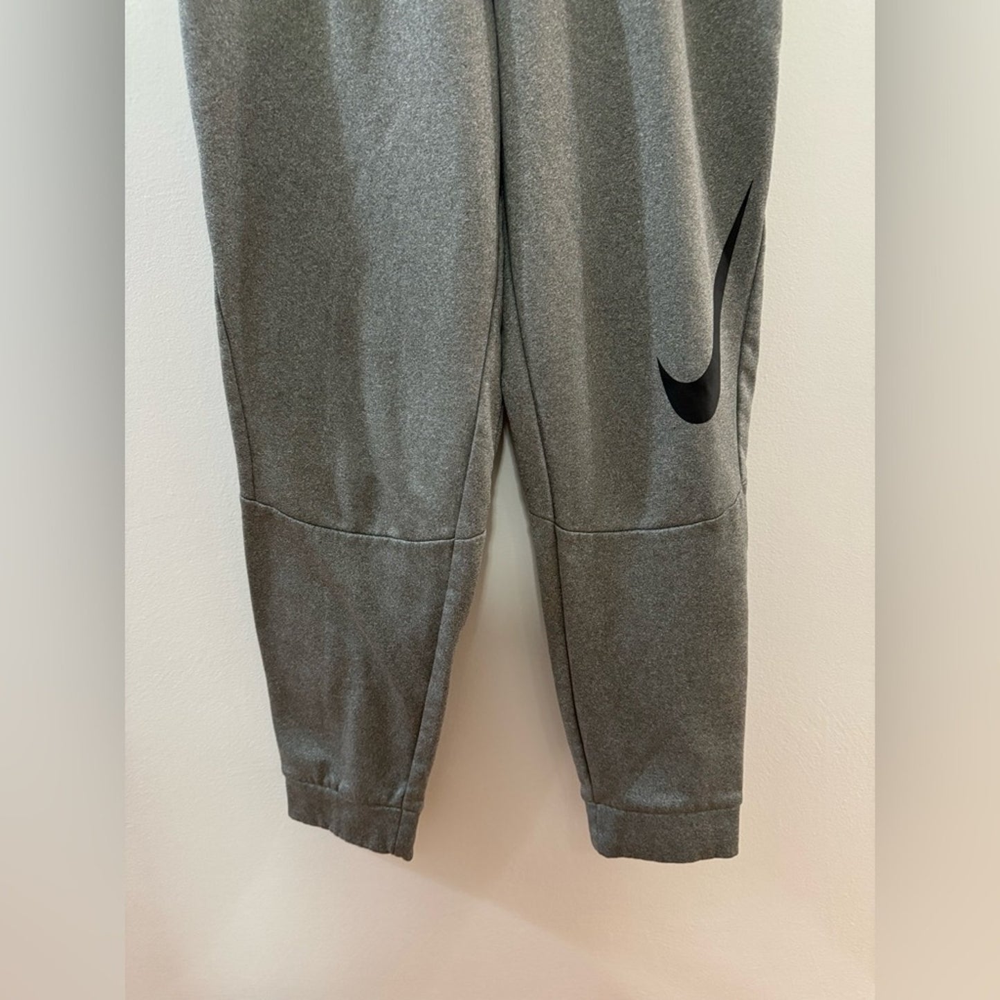Pre-Owned MD Nike Dri-Fit Grey Logo Joggers