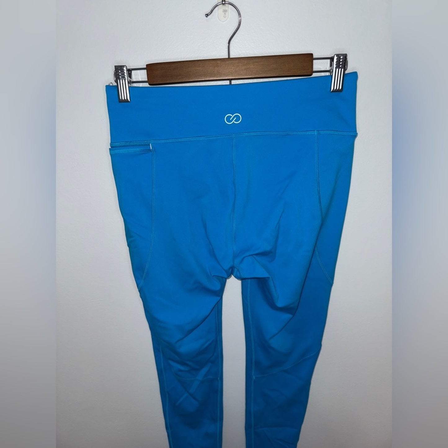Pre-Owned MD CALIA Blue Athletic Leggings