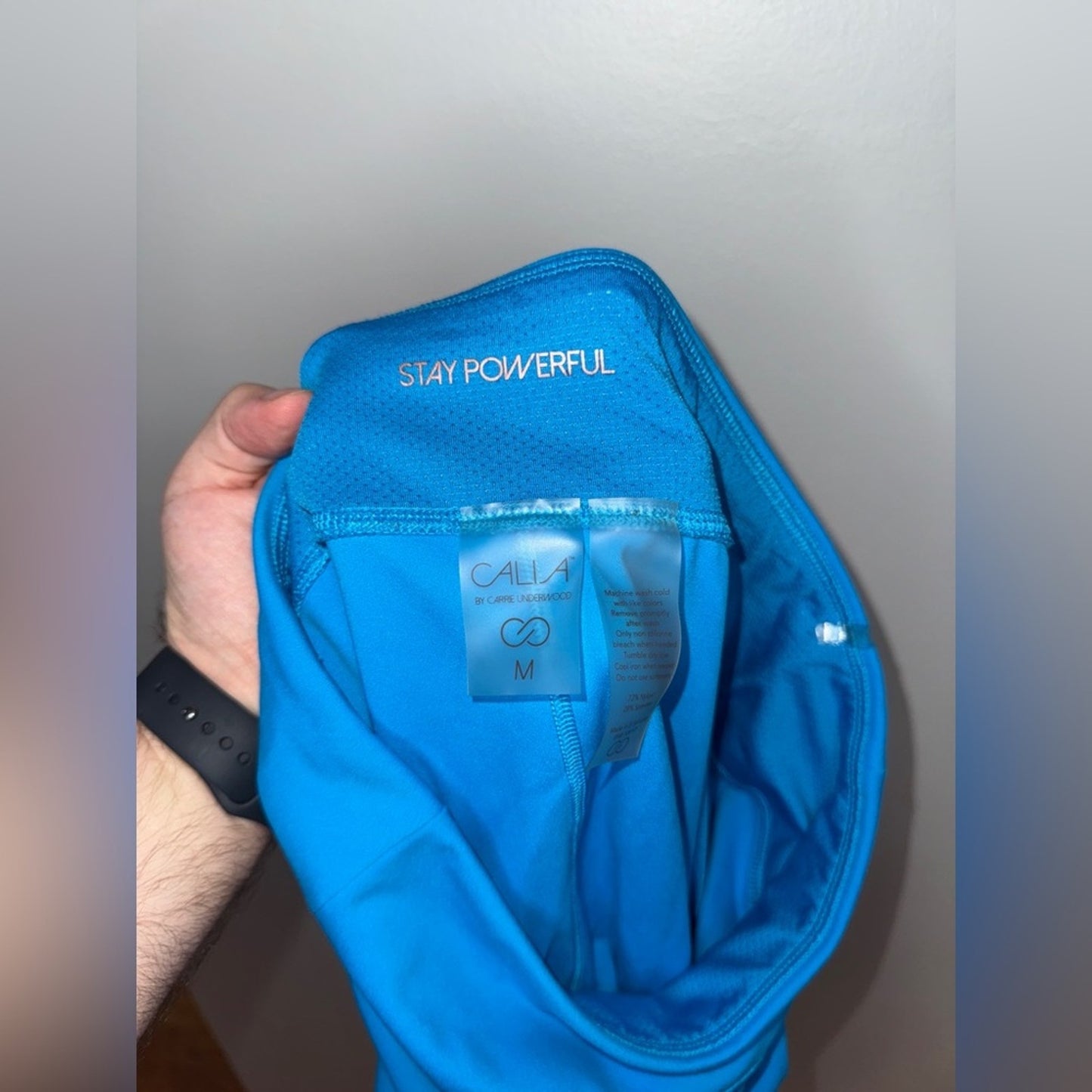 Pre-Owned MD CALIA Blue Athletic Leggings