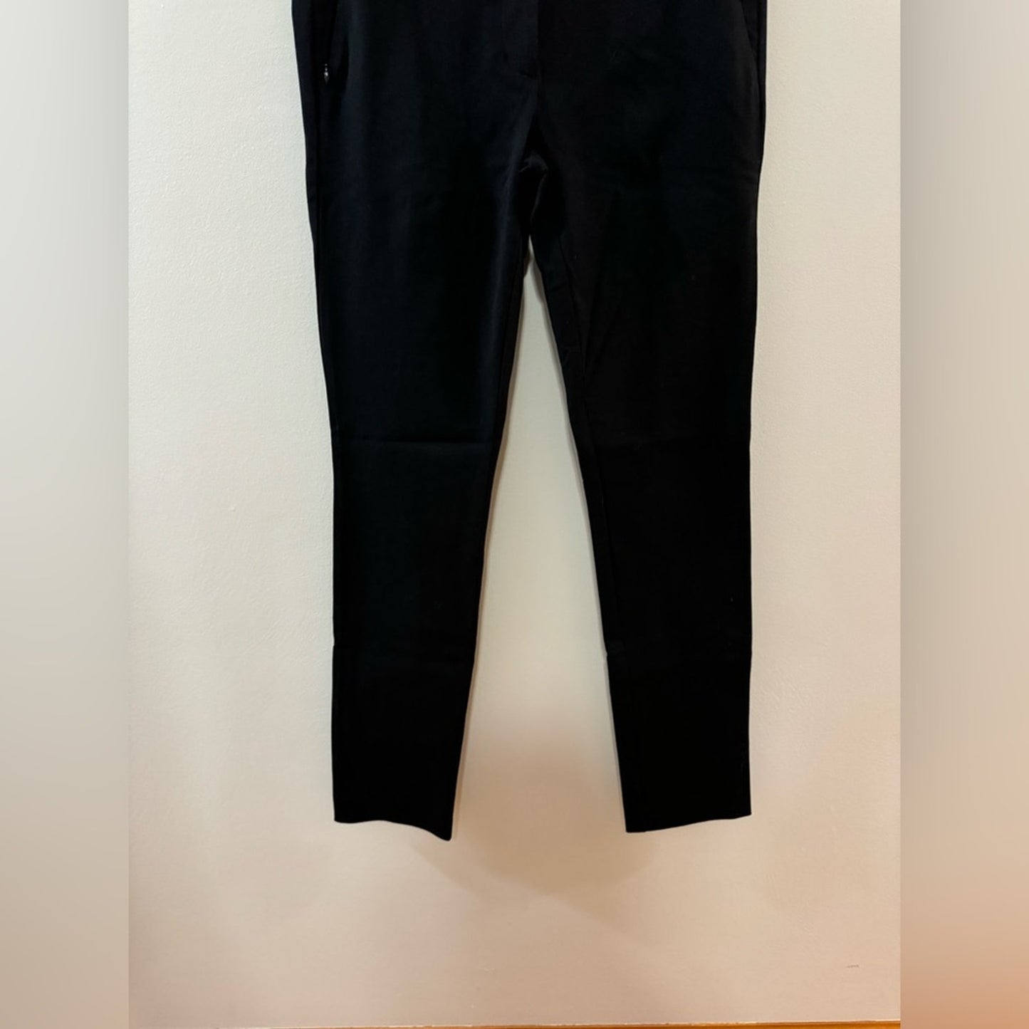 Pre-Owned Size 8 Regular Gap Black Stove Pipe Dress Pants