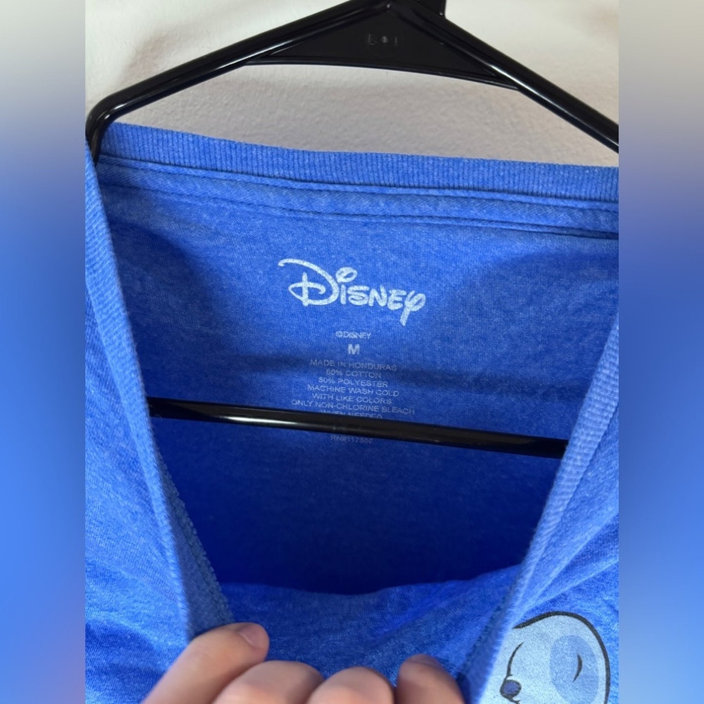 Pre-Owned MD Disney Blue Stitch “I Tried” T-Shirt