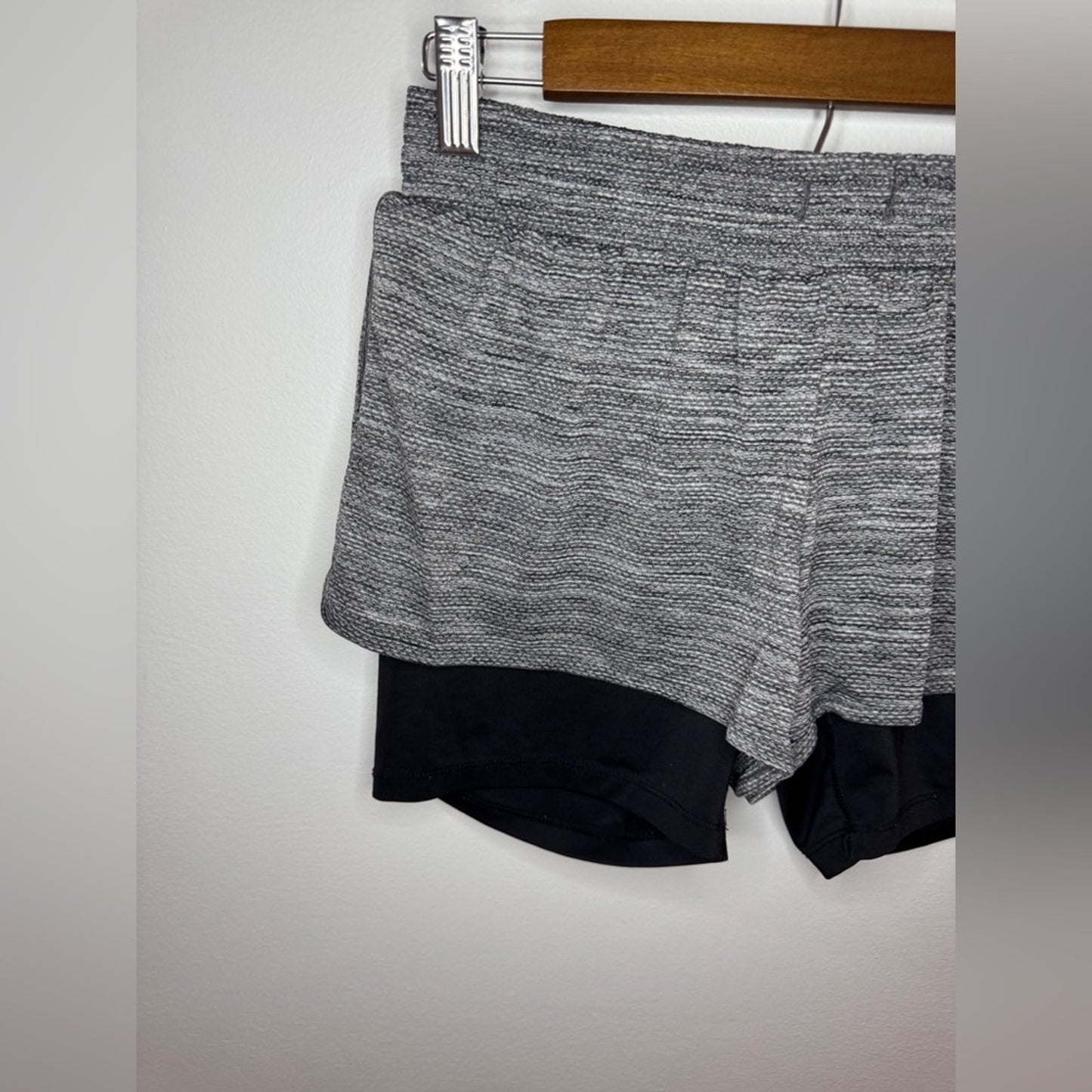 Pre-Owned MD Champion Grey Athletic Lined Shorts