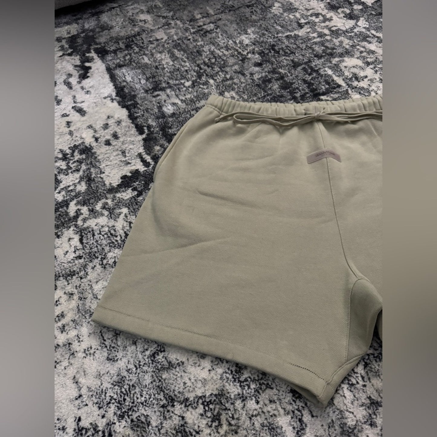 Pre-Owned XL Fear of God Essentials Seafoam Sweatshorts