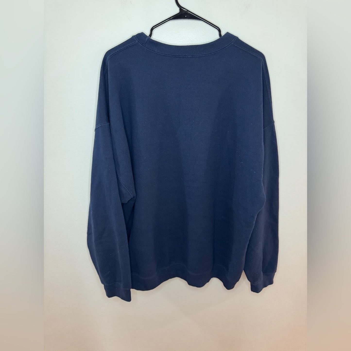 Pre-Owned XL Popular Girl Navy Blue New York Crewneck Shirt