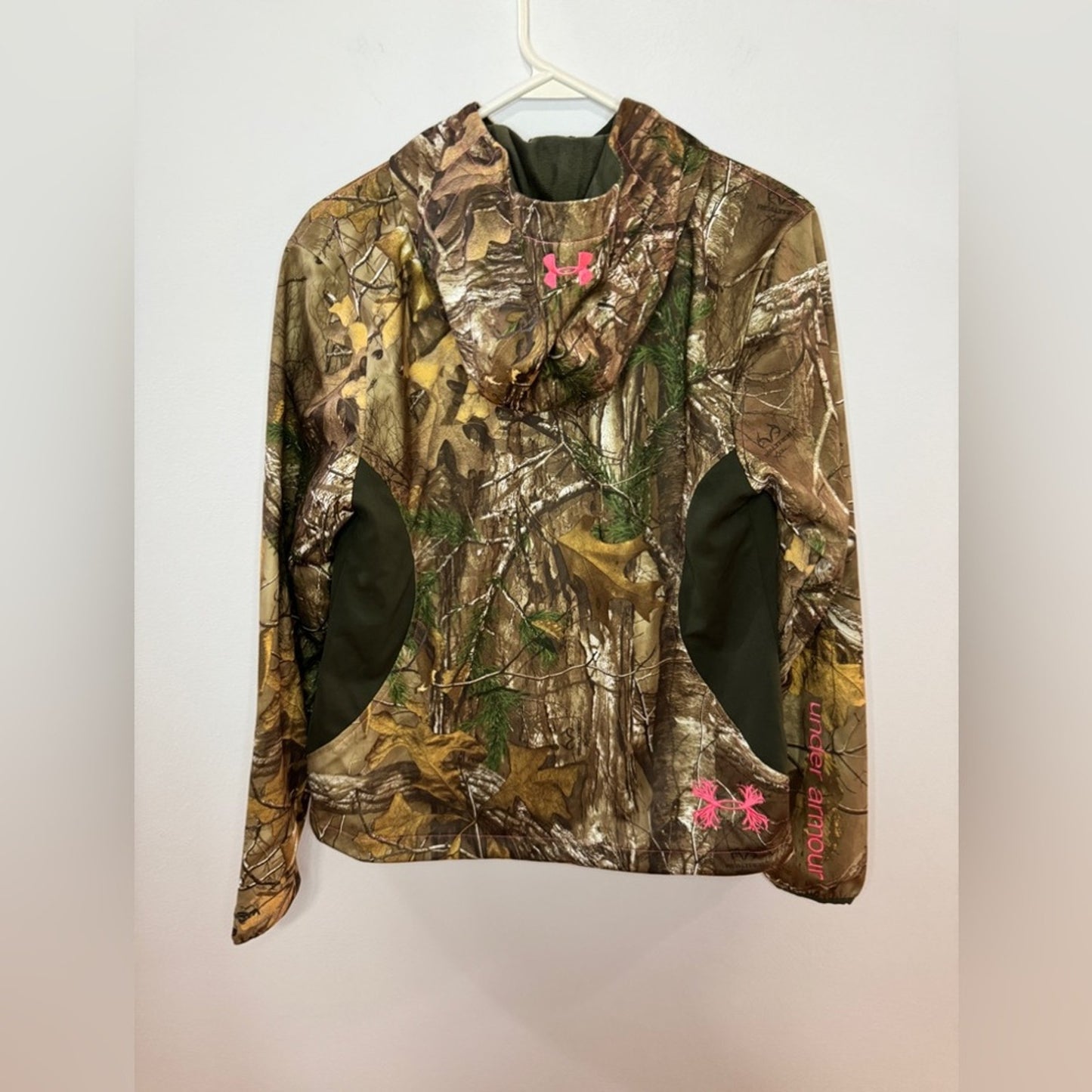 Pre-Owned MD Under Armour Real Tree Camo Half Zip Jacket