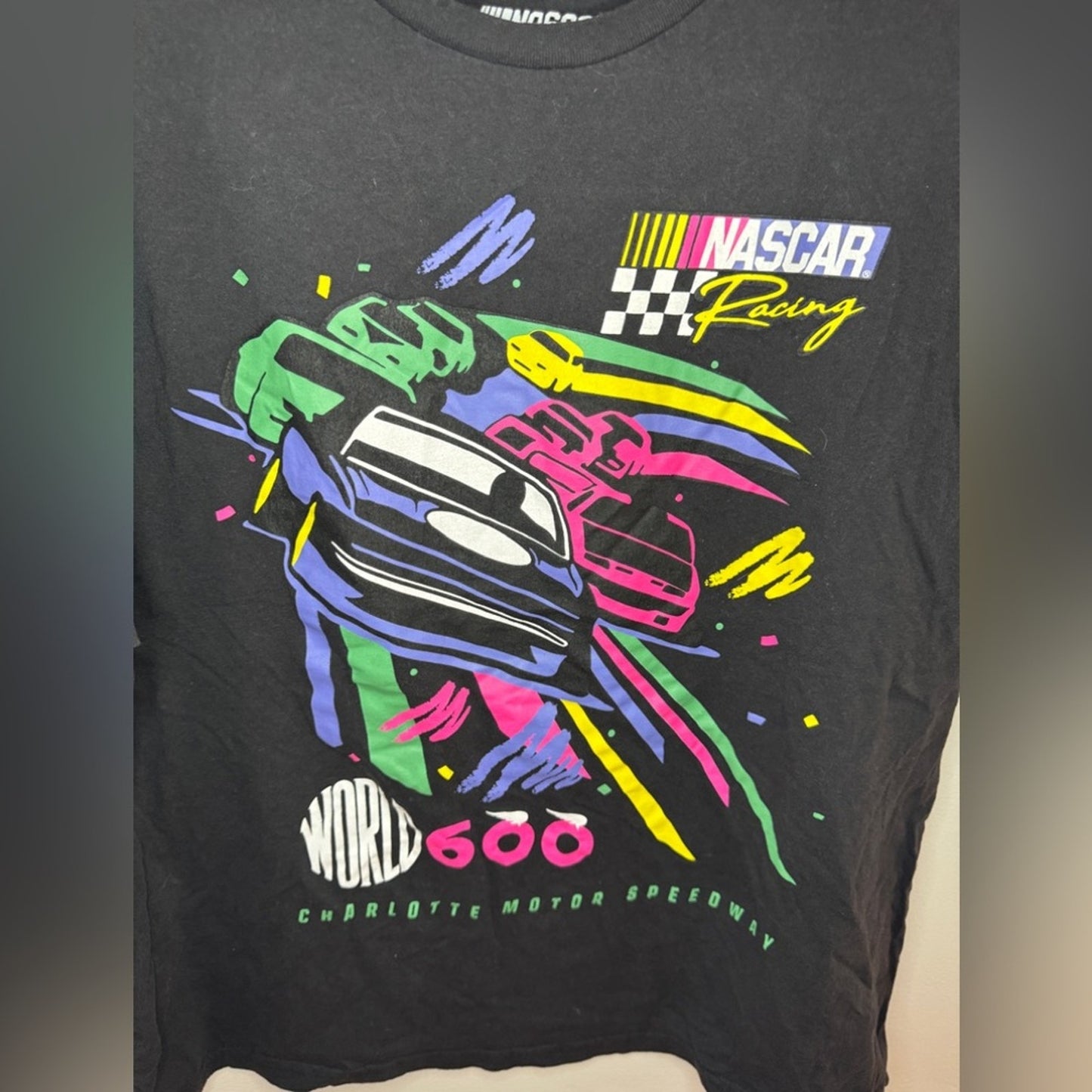 Pre-Owned SM NASCAR World 600 Charlotte Motor Speedway Graphic T-shirt