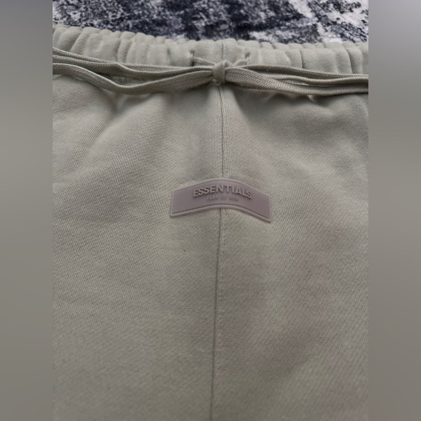 Pre-Owned XL Fear of God Essentials Seafoam Sweatshorts