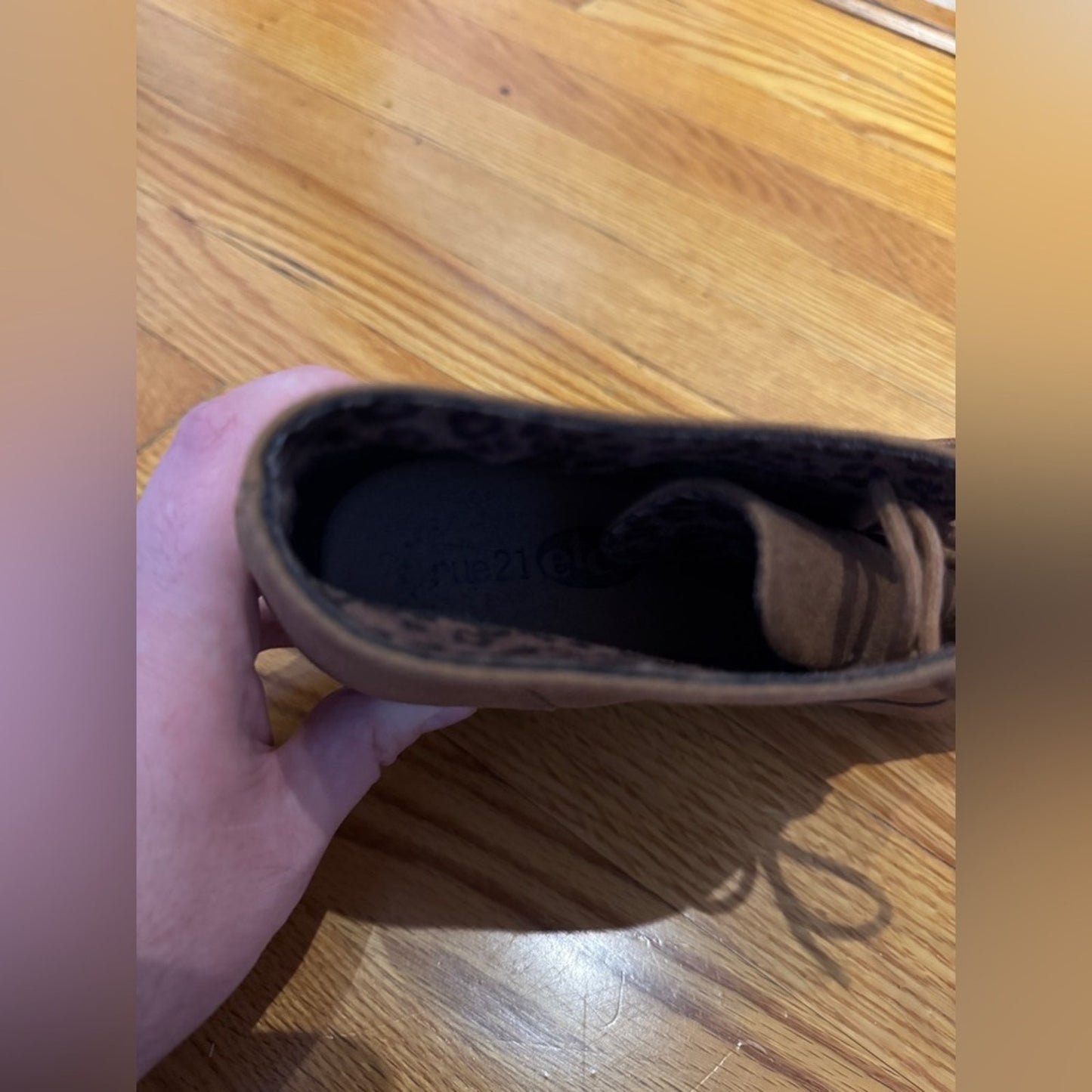Pre-Owned Size 8/9 Rue 21 Brown Suede Wedge