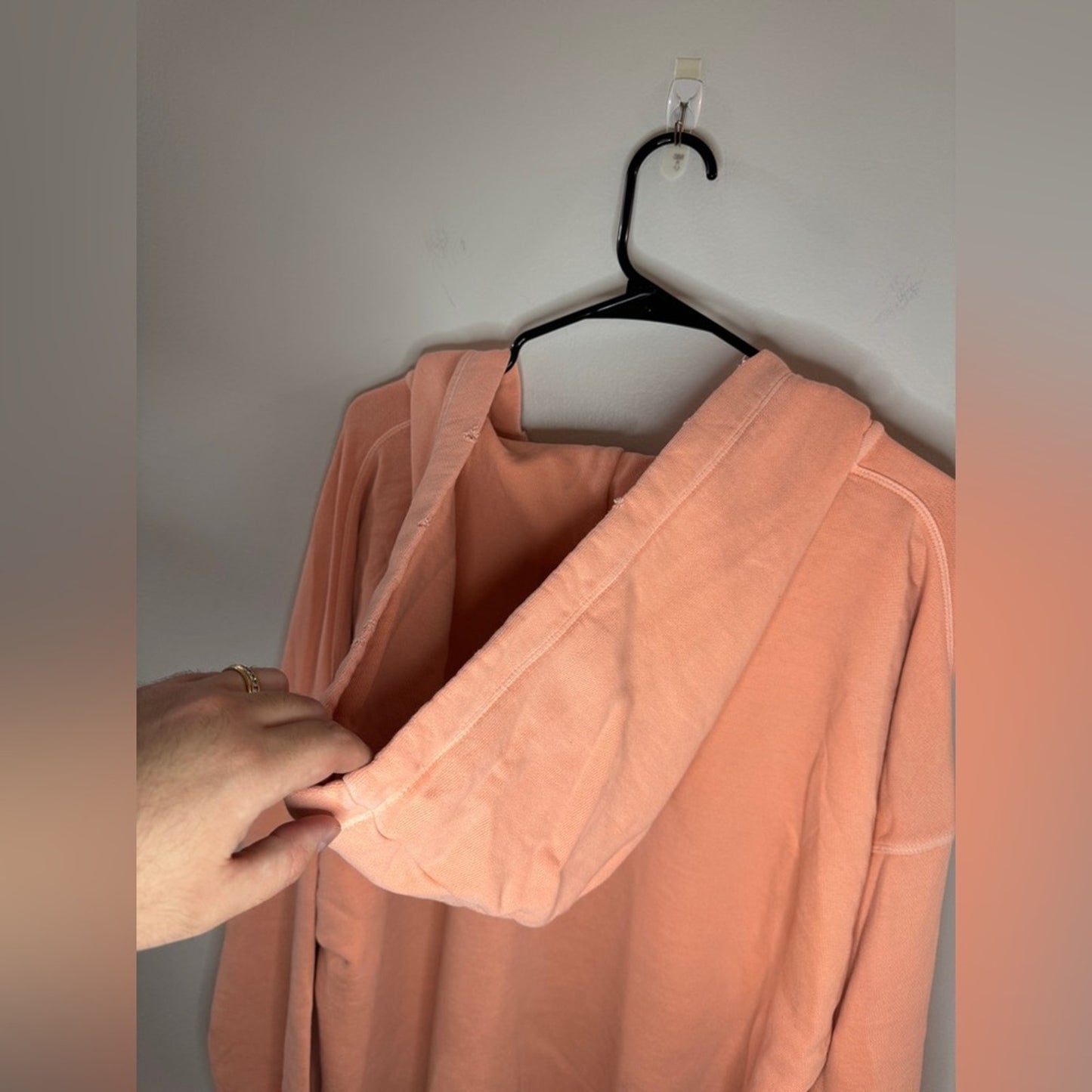 Pre-Owned MD Aerie Peach Oversized Hoodie