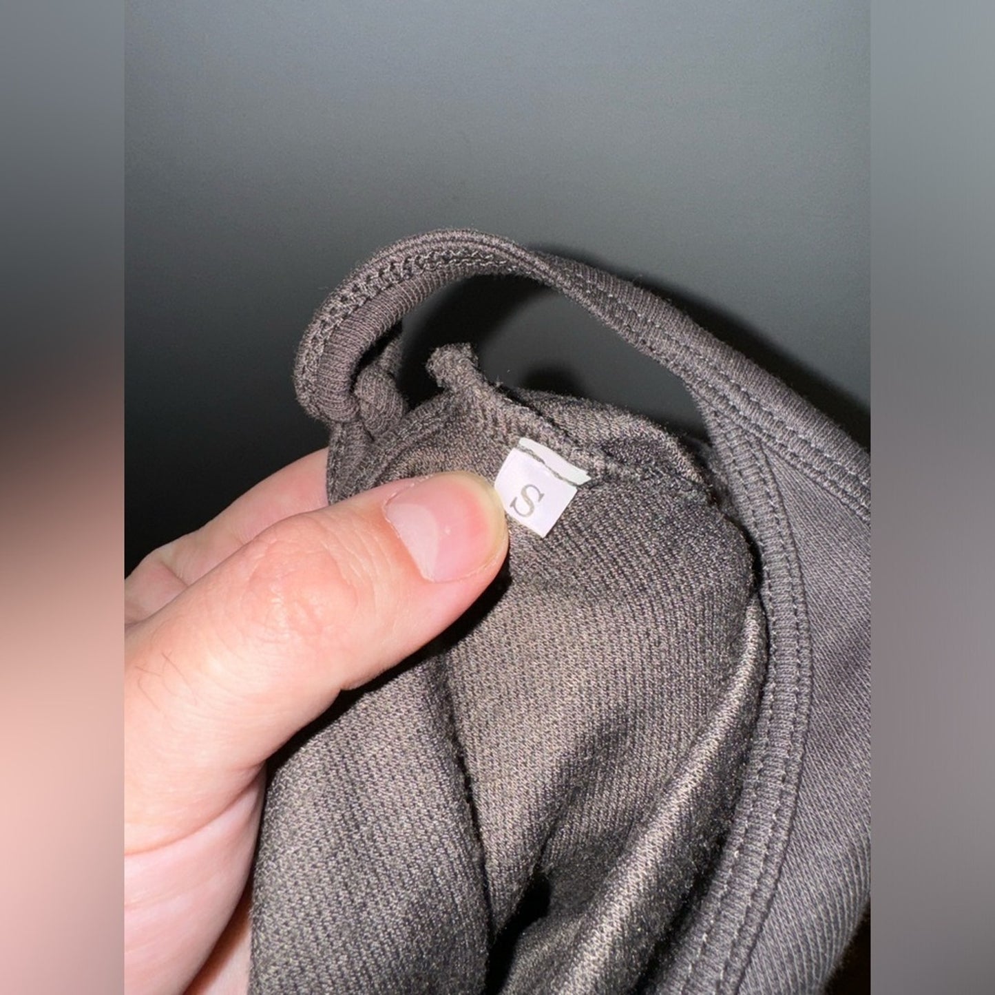 Pre-Owned SM Unbranded Dark Grey Zipper Jumpsuit