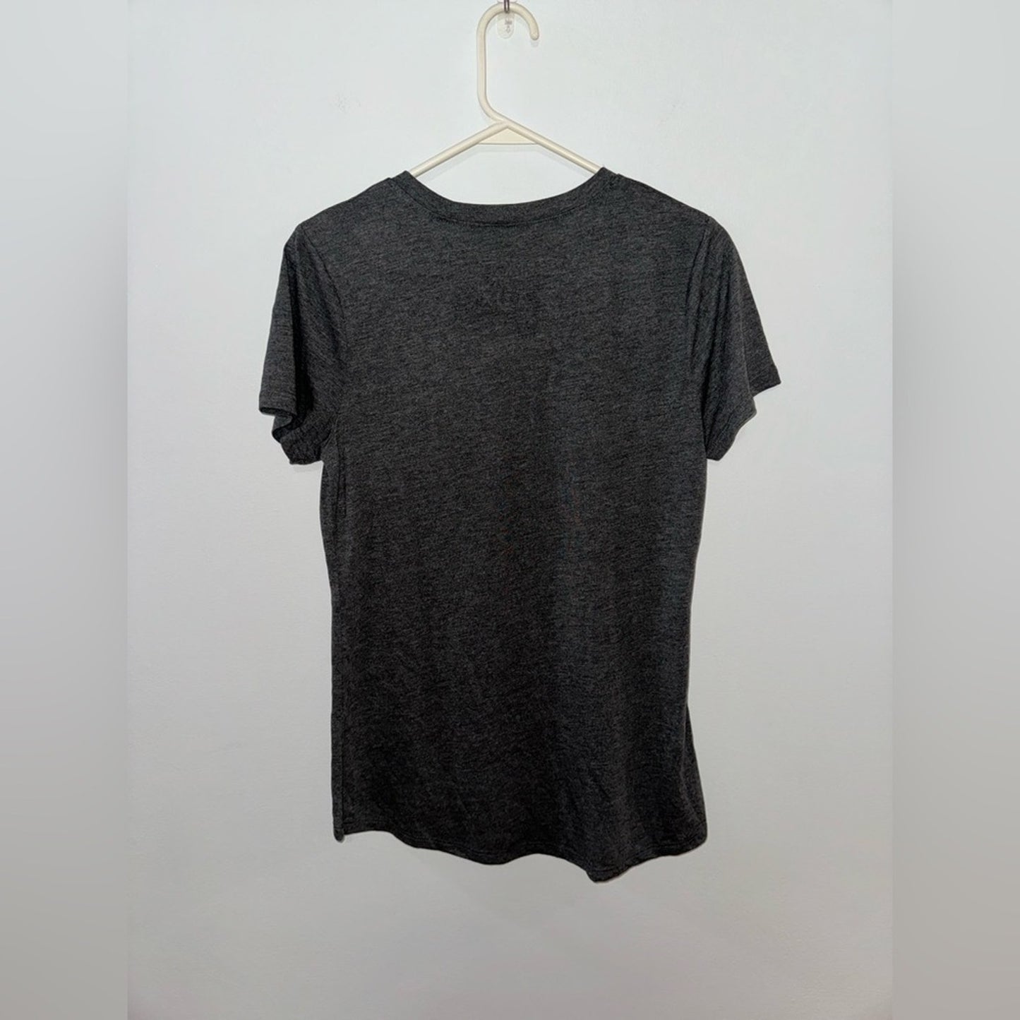 NWT MD Modern Lux Dark Heather Grey Dog Mom Graphic T-Shirt