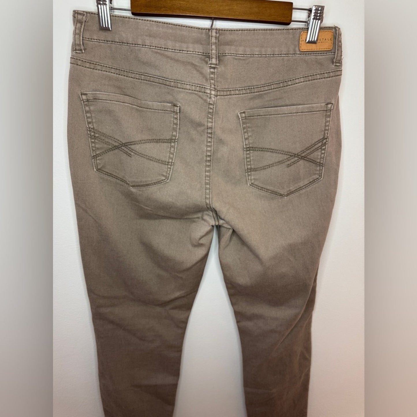 Pre-Owned Size 10 Regular Aeropostale Grey High Waisted Jeggings